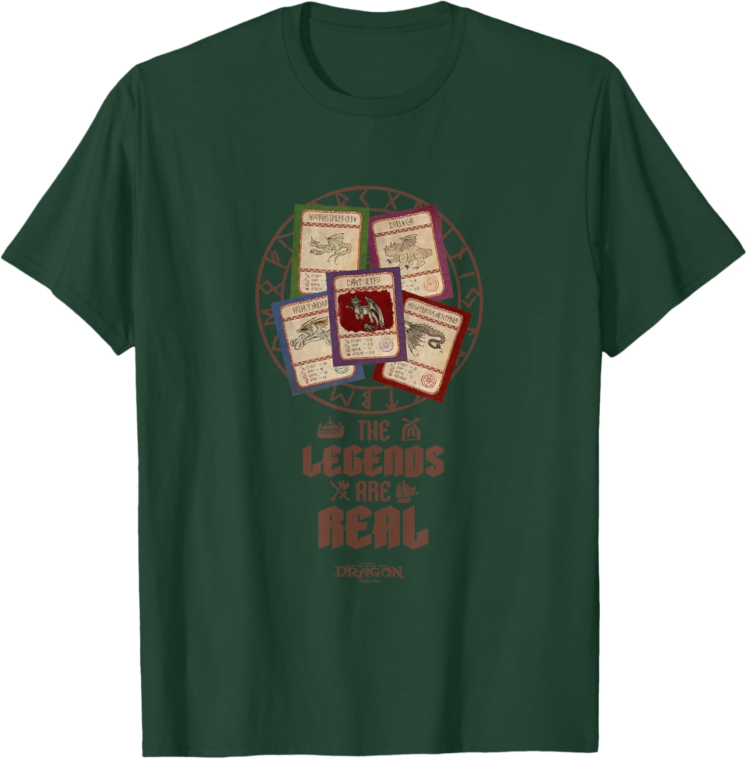 DreamWorks Dragons Legends Are Real Graphic T-Shirt for Fans and Collectors - 29