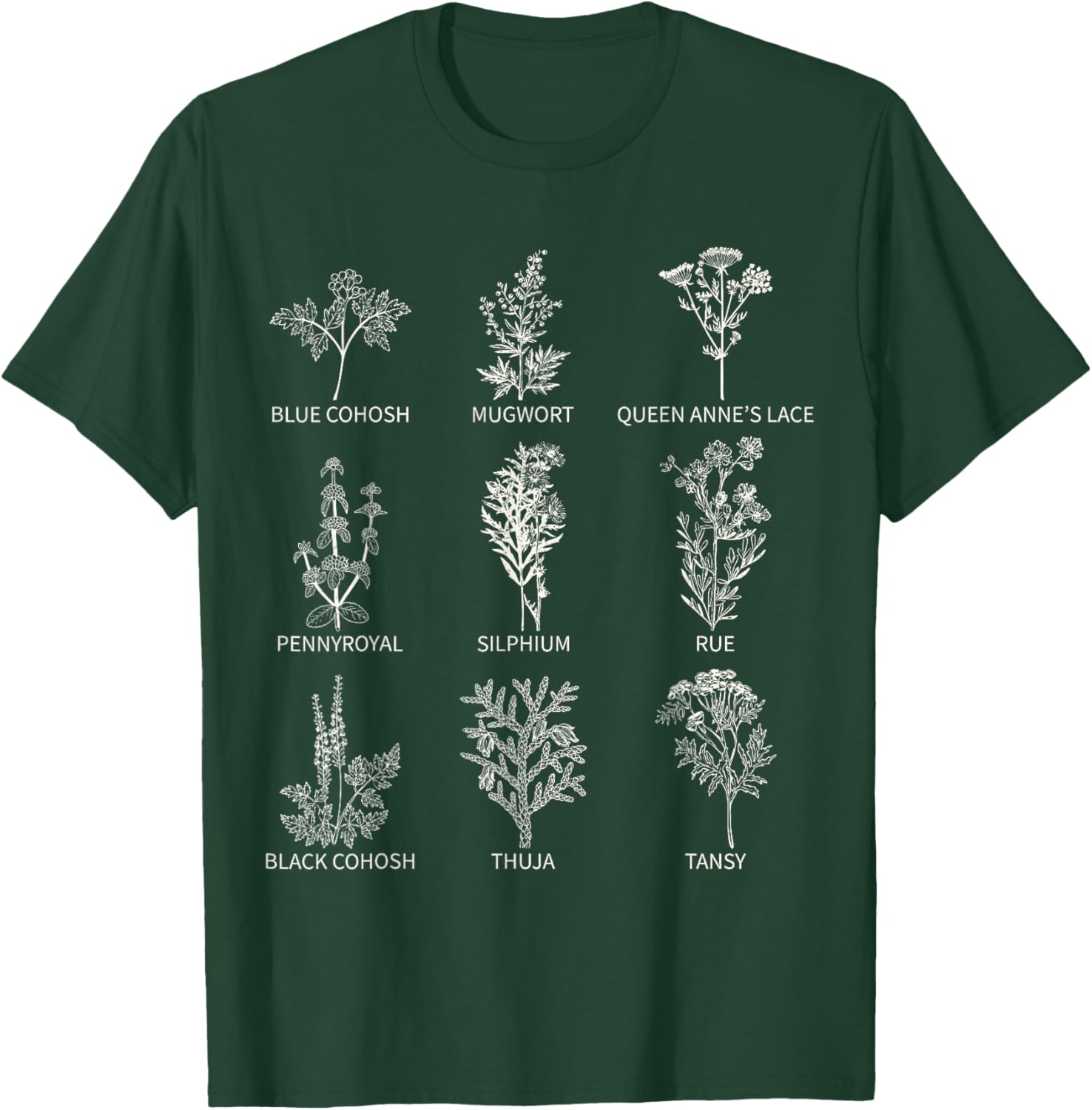 Vintage Botanical Wildflower T-Shirt for Feminist Empowerment Style - 4
