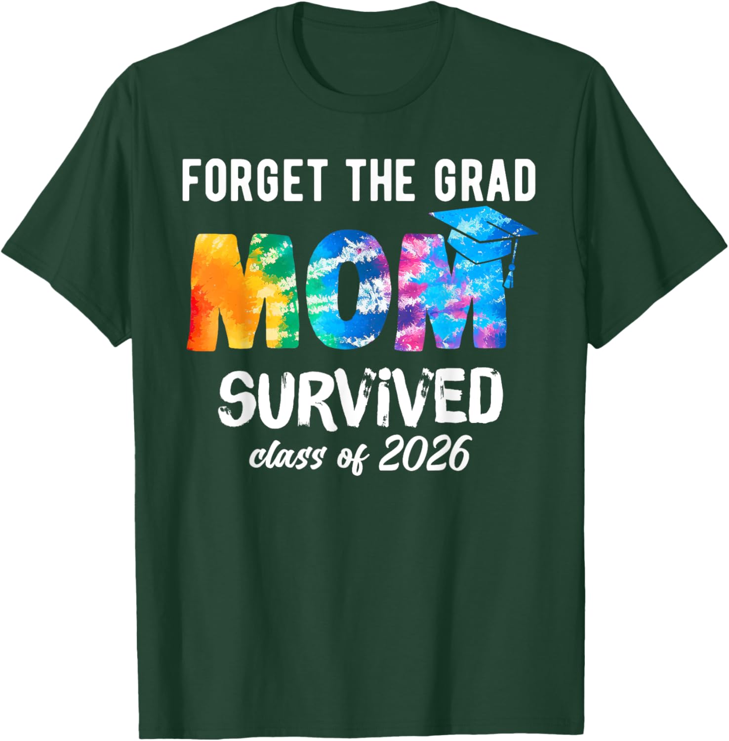 Proud Mom of a 2026 Graduate T-Shirt Perfect Graduation Gift Idea - 21