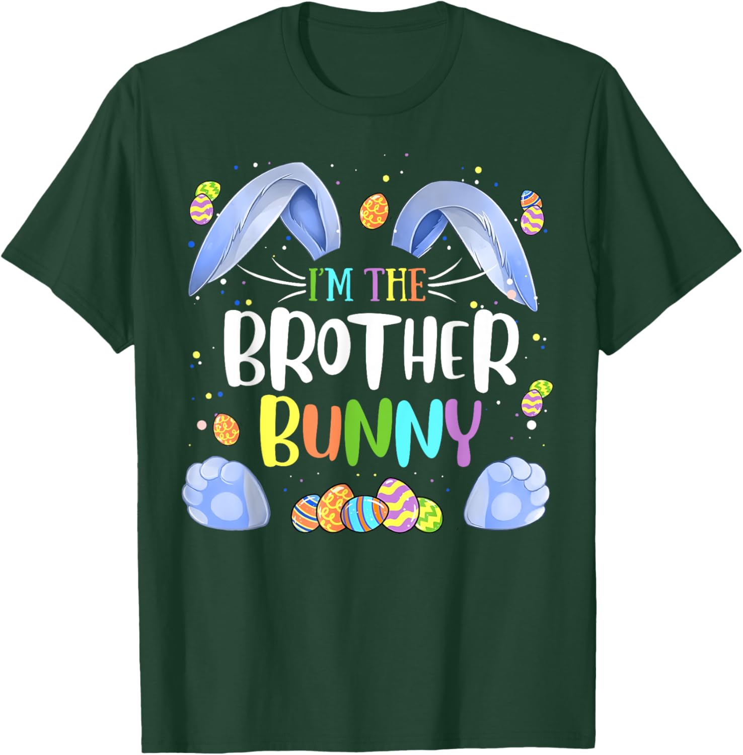 Brother Bunny Matching Family Easter T-Shirt for Fun Holiday Style - 7