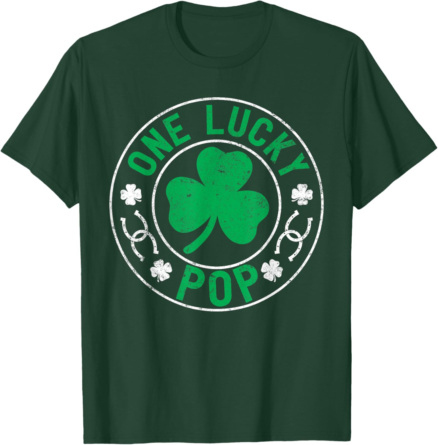 One Lucky Pop St Patrick's Day Shamrock T-Shirt for Festive Fun - 18