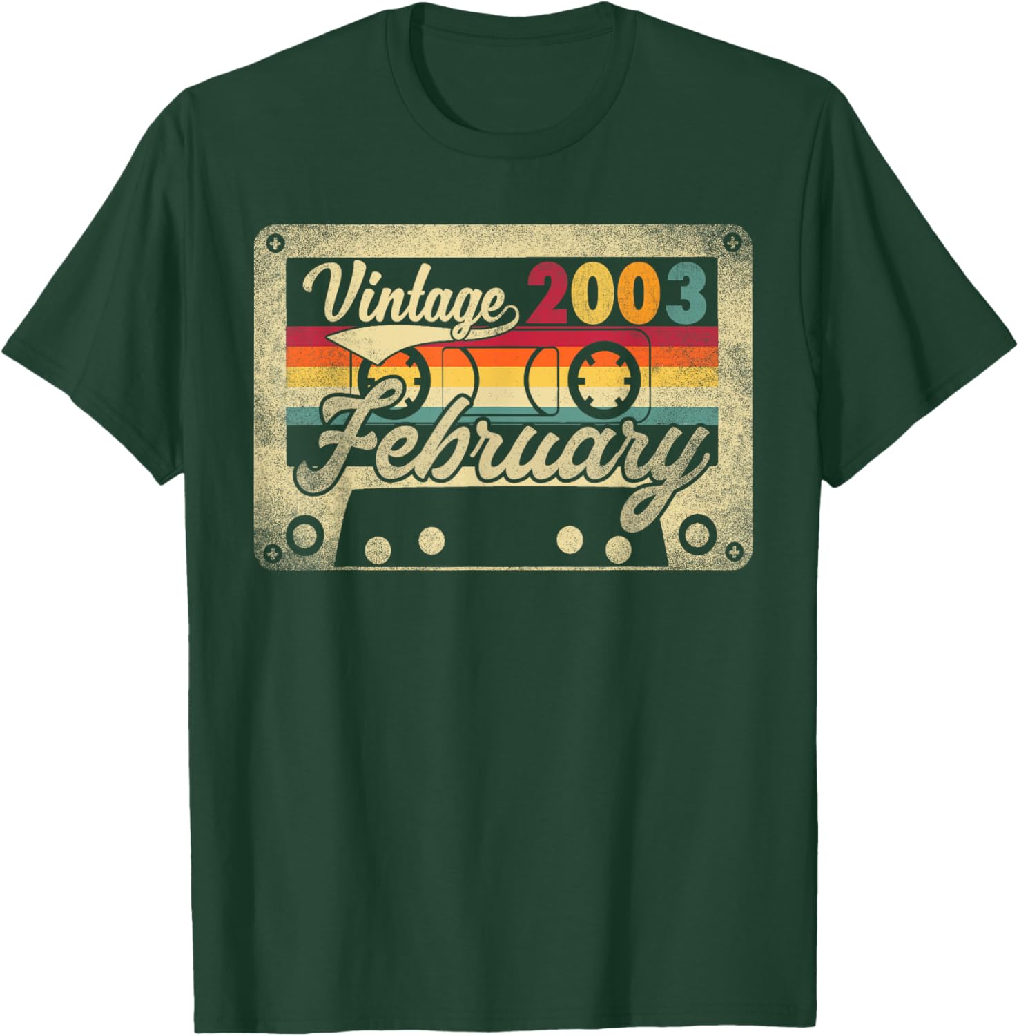 Vintage February 2003 Birthday T-Shirt Retro Funny Design Gift Idea - 17