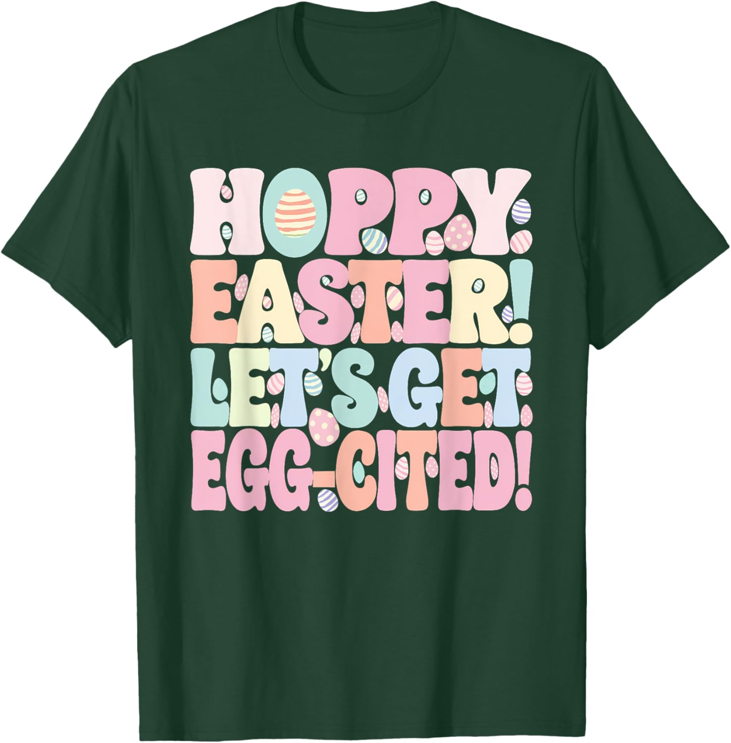 Funny Hoppy Easter Egg-cited T-Shirt for Festive Celebrations - 10