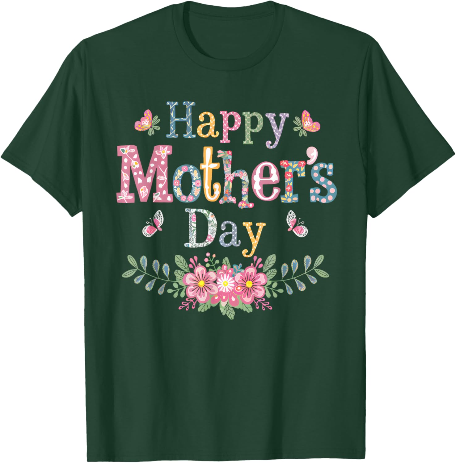 Cute Wildflowers T-Shirt for Mom and Grandma Happy Mother's Day 2025 - 10