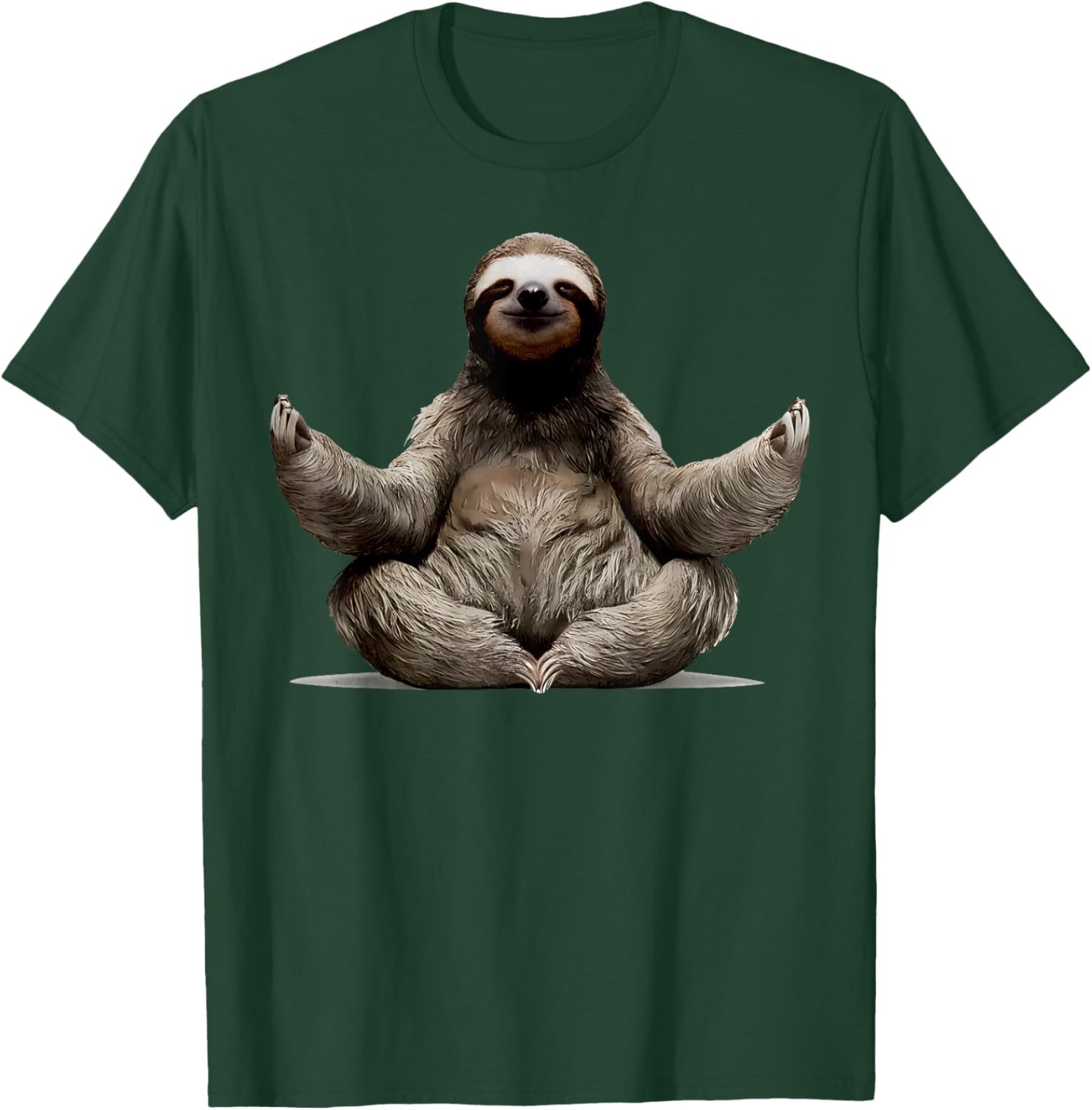 Sloth Yoga Namaste T-Shirt for Men and Women - Zen Buddha Meditation Wear - 21