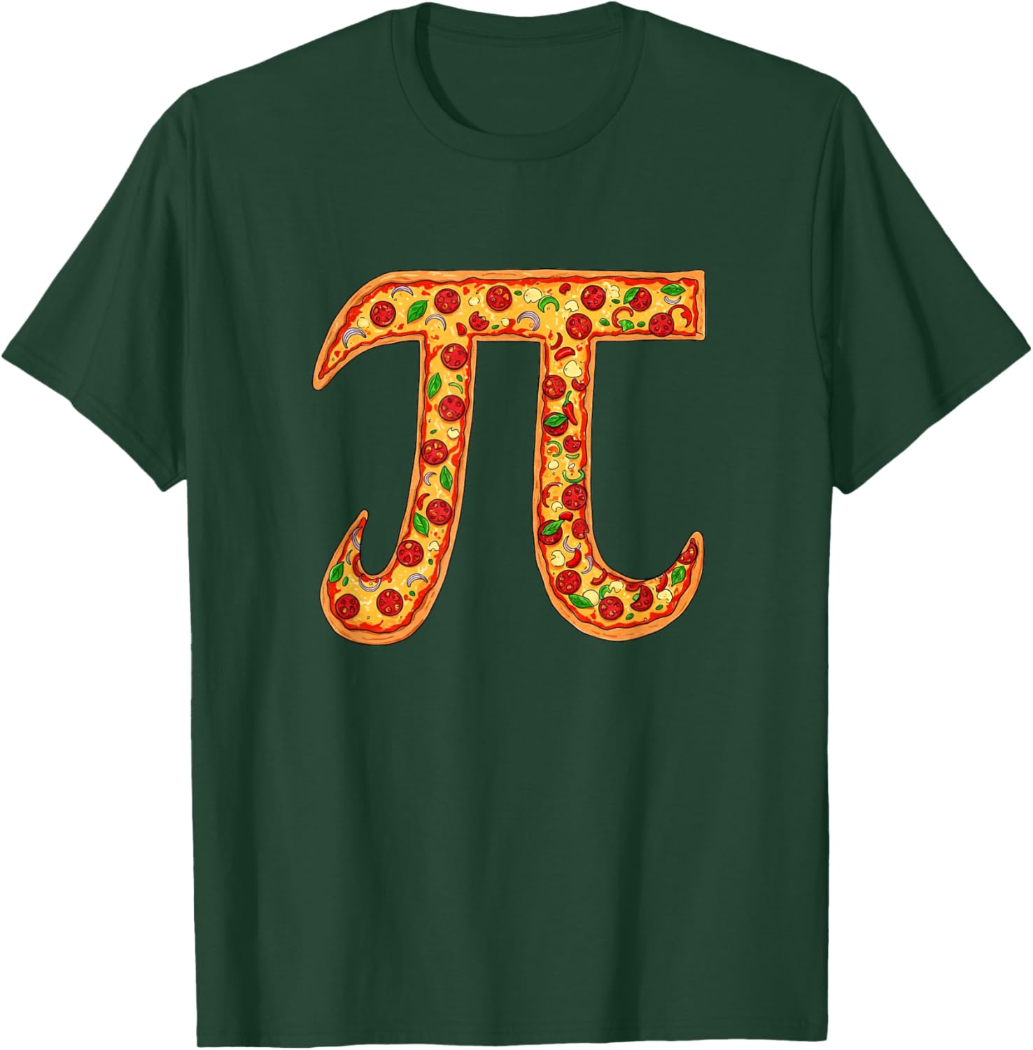 Funny Happy Pi Day Pizza Pi T-Shirt for Kids and Teachers - 25