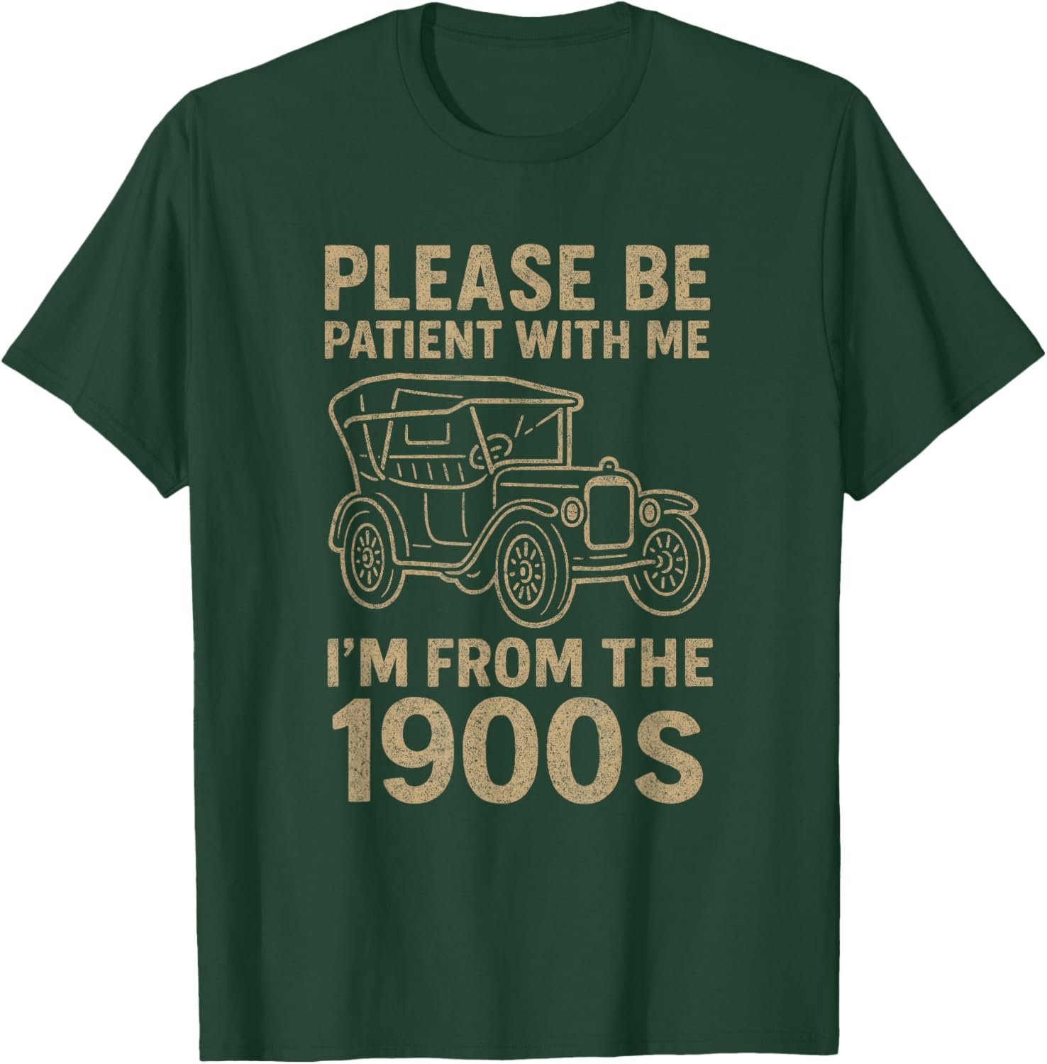 Funny I'm From 1900s Father's Day T-Shirt for Dad Men Women - 3