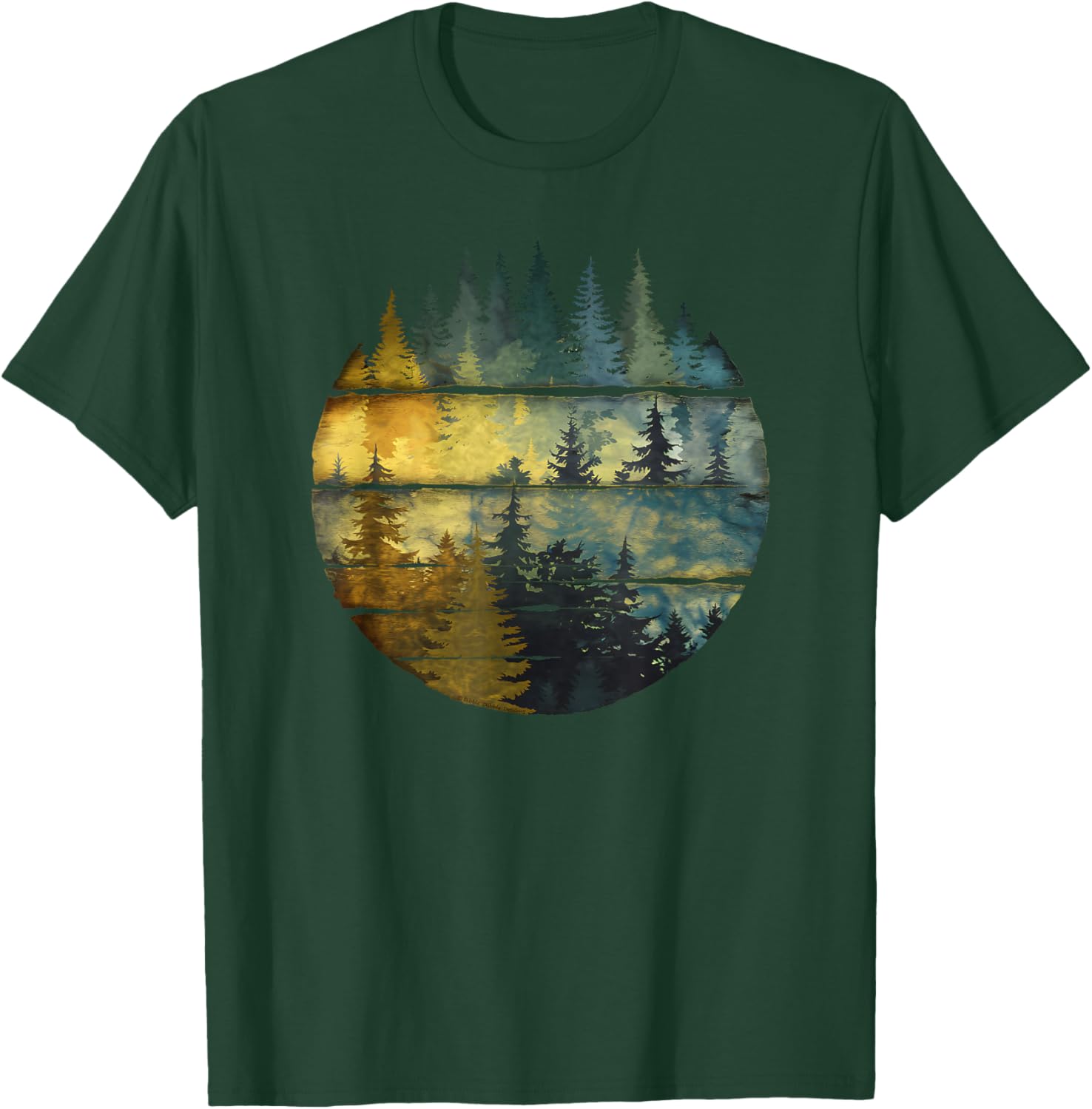 Dibble Dabble Designs Grey Outdoor Nature Graphic T-Shirt for All Ages - 7