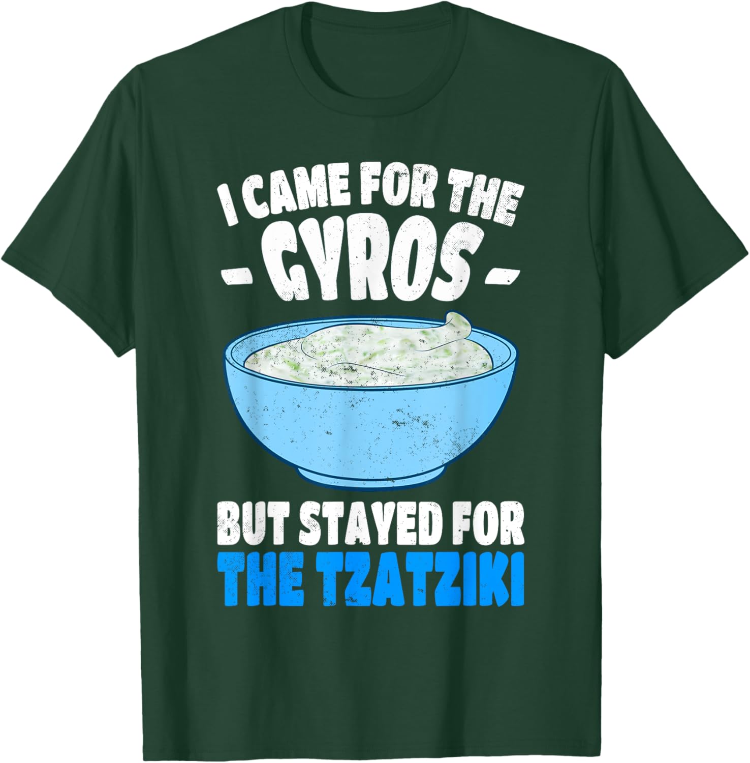 Tzatziki Lover Graphic T-Shirt for Men and Women, Perfect Greek Food Gift - 7