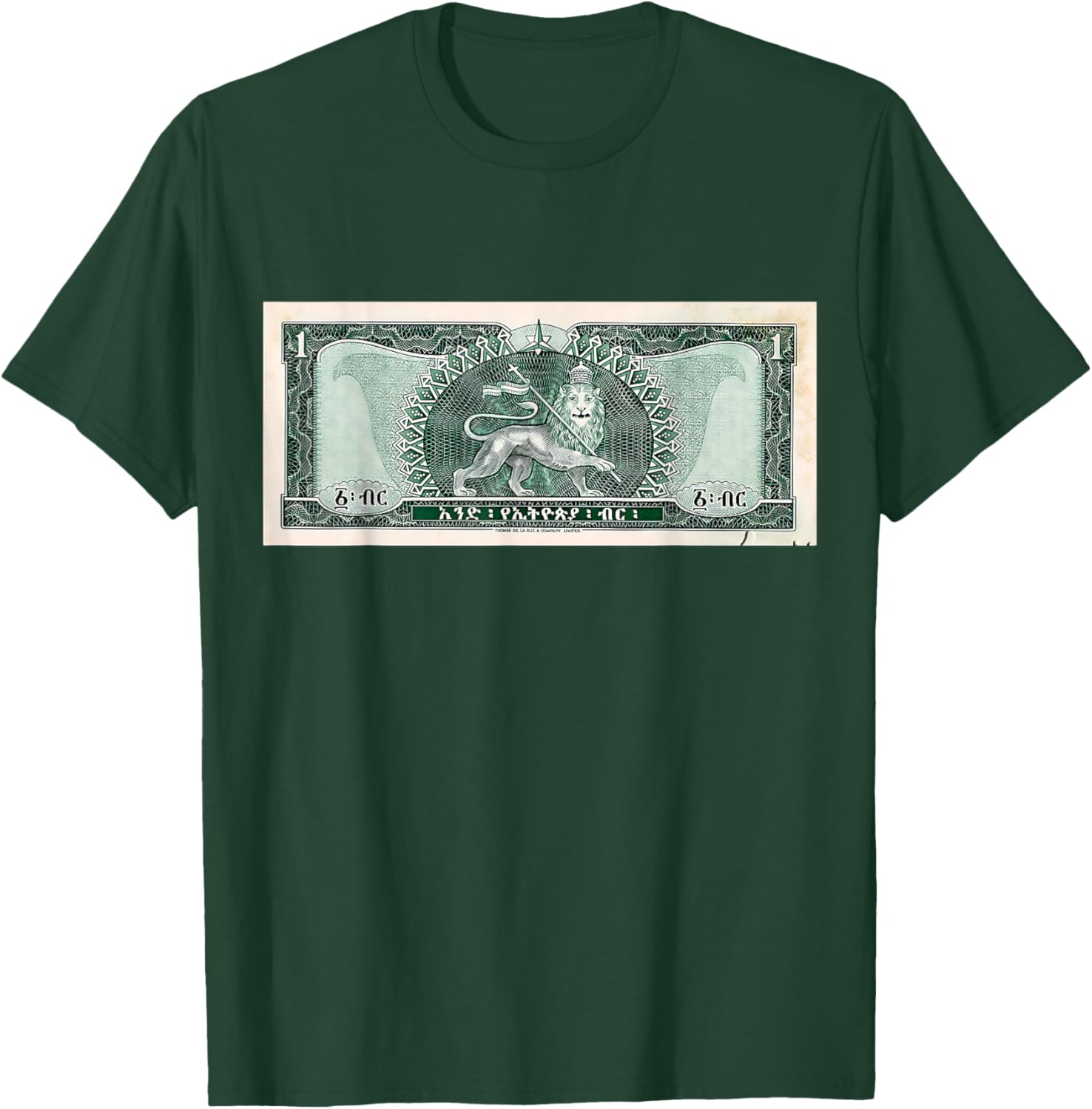 Empire Haile Selassie Moa Anbessa Dollar T-Shirt for Fans and Collectors - 3