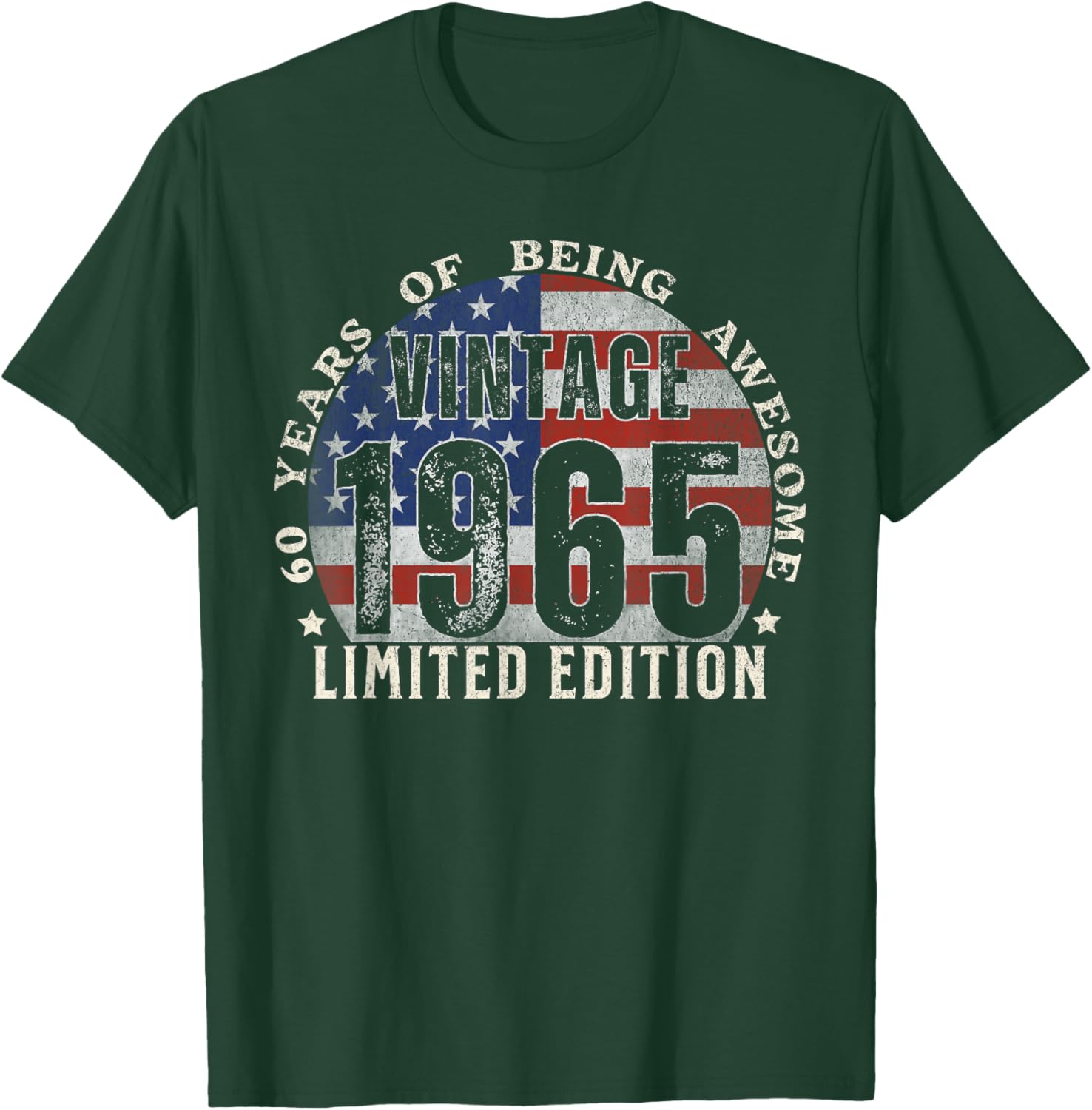 Vintage 1965 60th Birthday T-Shirt for a Unique Gift Celebration - 4