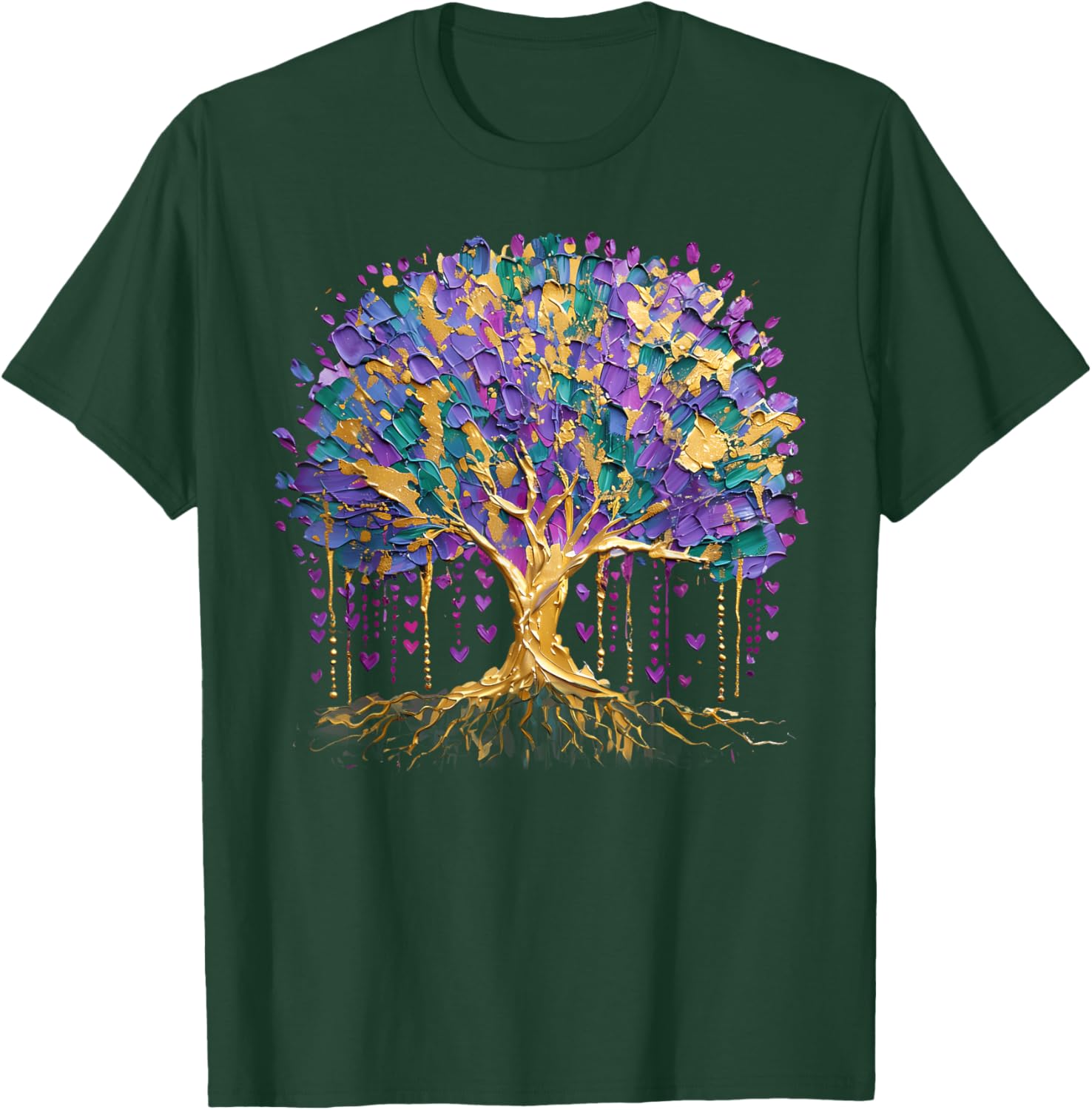 Mardi Gras Bead Tree Festival T-Shirt for Men and Women 2025 - 8