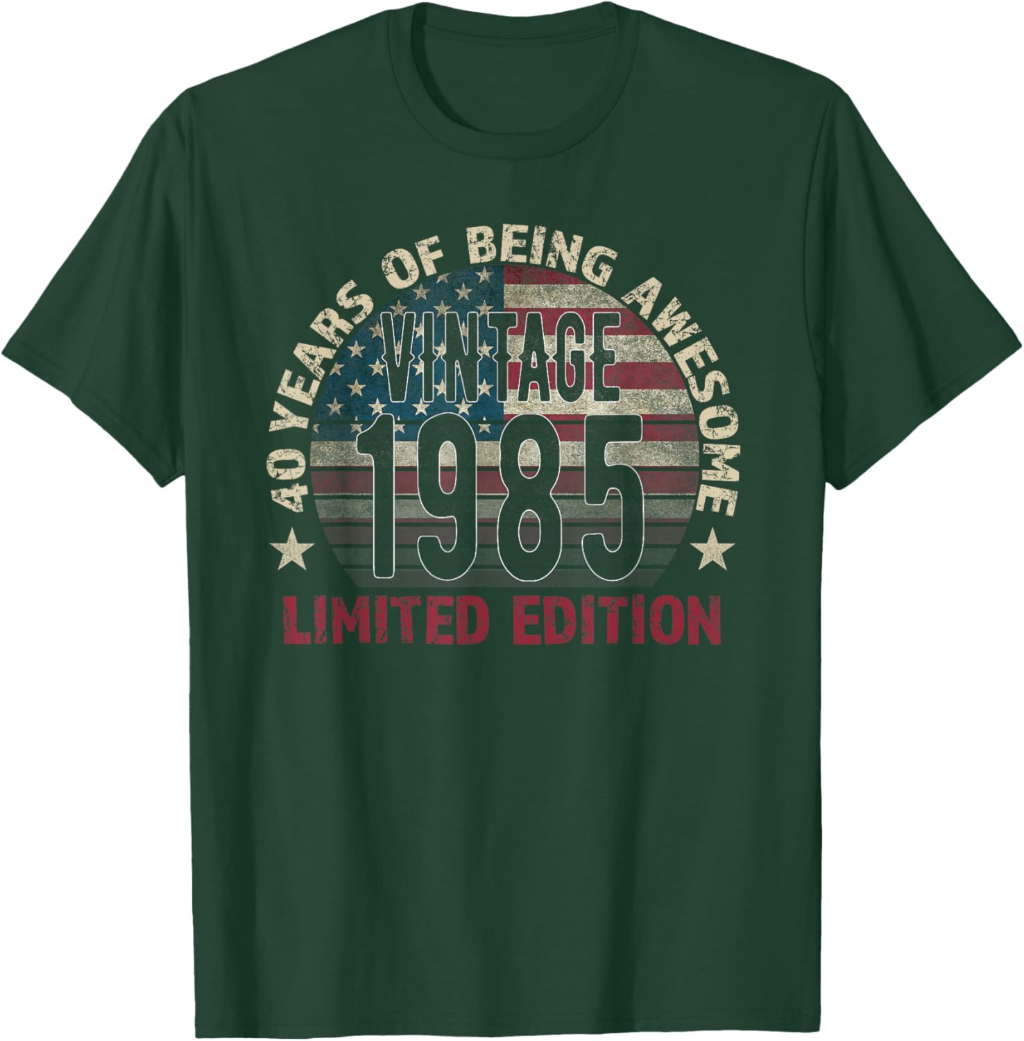 Vintage 1985 40th Birthday Gift T-Shirt for Men Turning 40 Years Old - 9