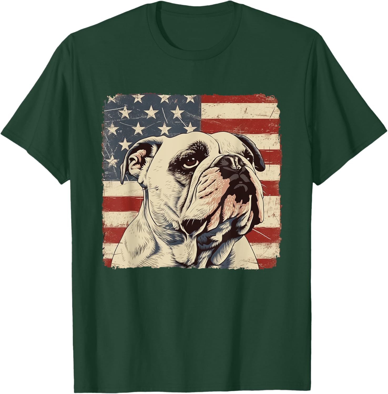 Patriotic Bulldog Shirt for 4th of July Celebrations - Perfect Gift! - 25