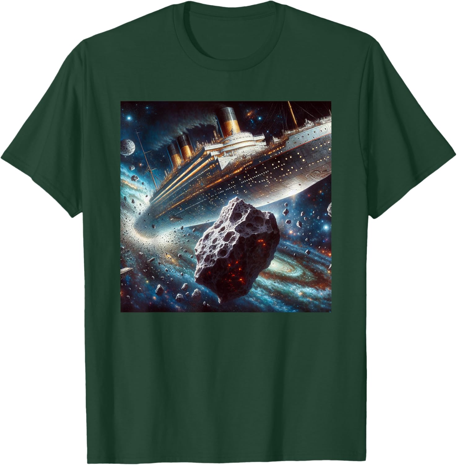 Starship Titanic T-Shirt for Fans - Stylish and Unique Design Apparel - 6
