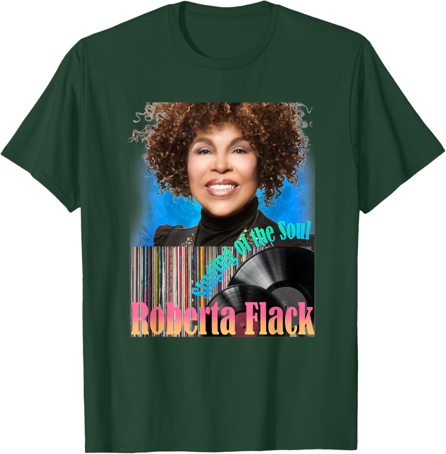 Roberta Flack 003 T-Shirt for Music Lovers - Stylish and Comfortable Wear - 2