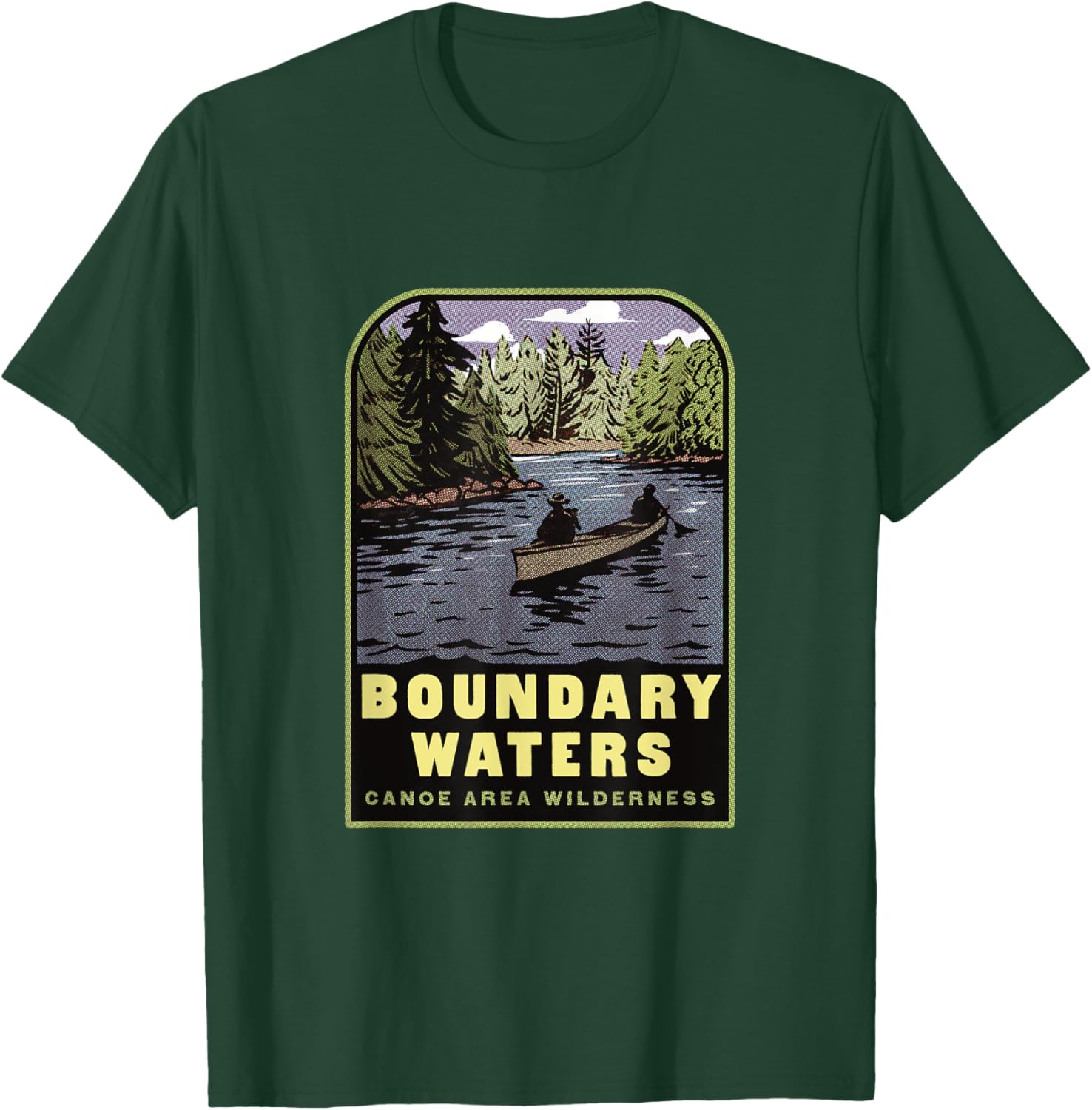 Boundary Waters Canoe Area Minnesota T-Shirt for Outdoor Adventures - 21