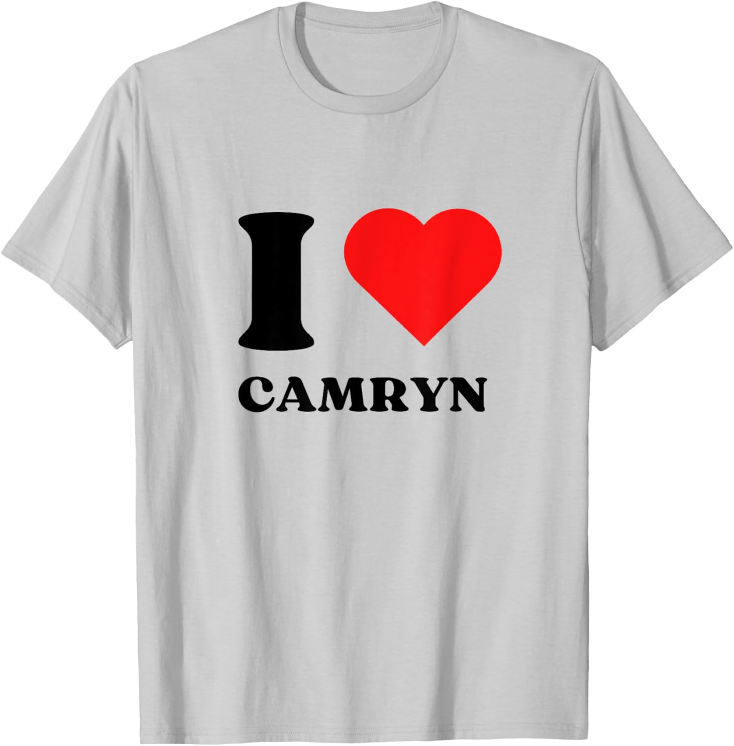 I Love Camryn Y2K Valentine's Day T-Shirt for Trendy Fashion Lovers - 2