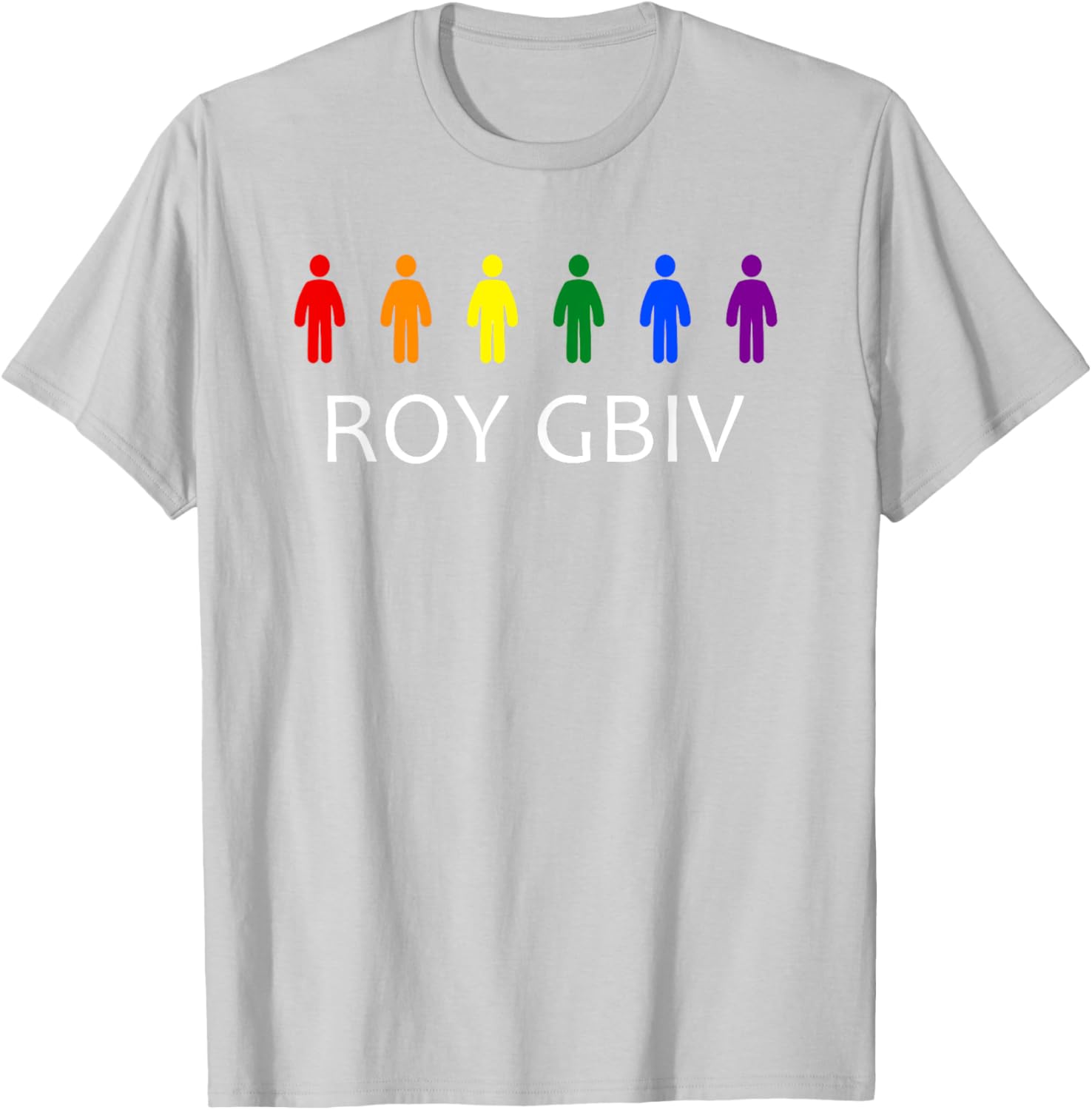 Roy Gbiv Color Spectrum T-Shirt for Vibrant Fashion Lovers - 6