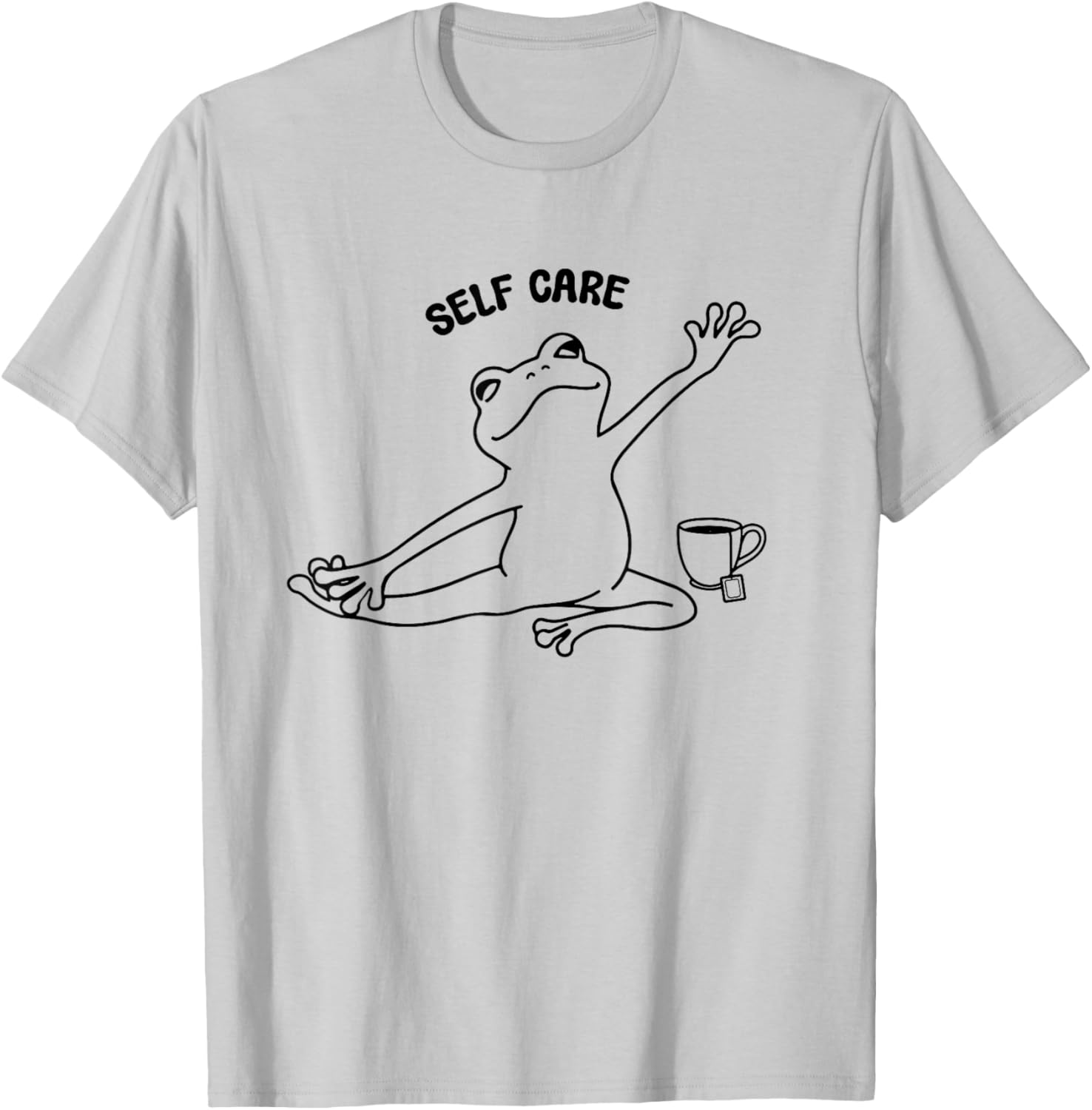 Self Care Frog T-Shirt Fun and Relaxing Apparel for Frog Lovers - 9