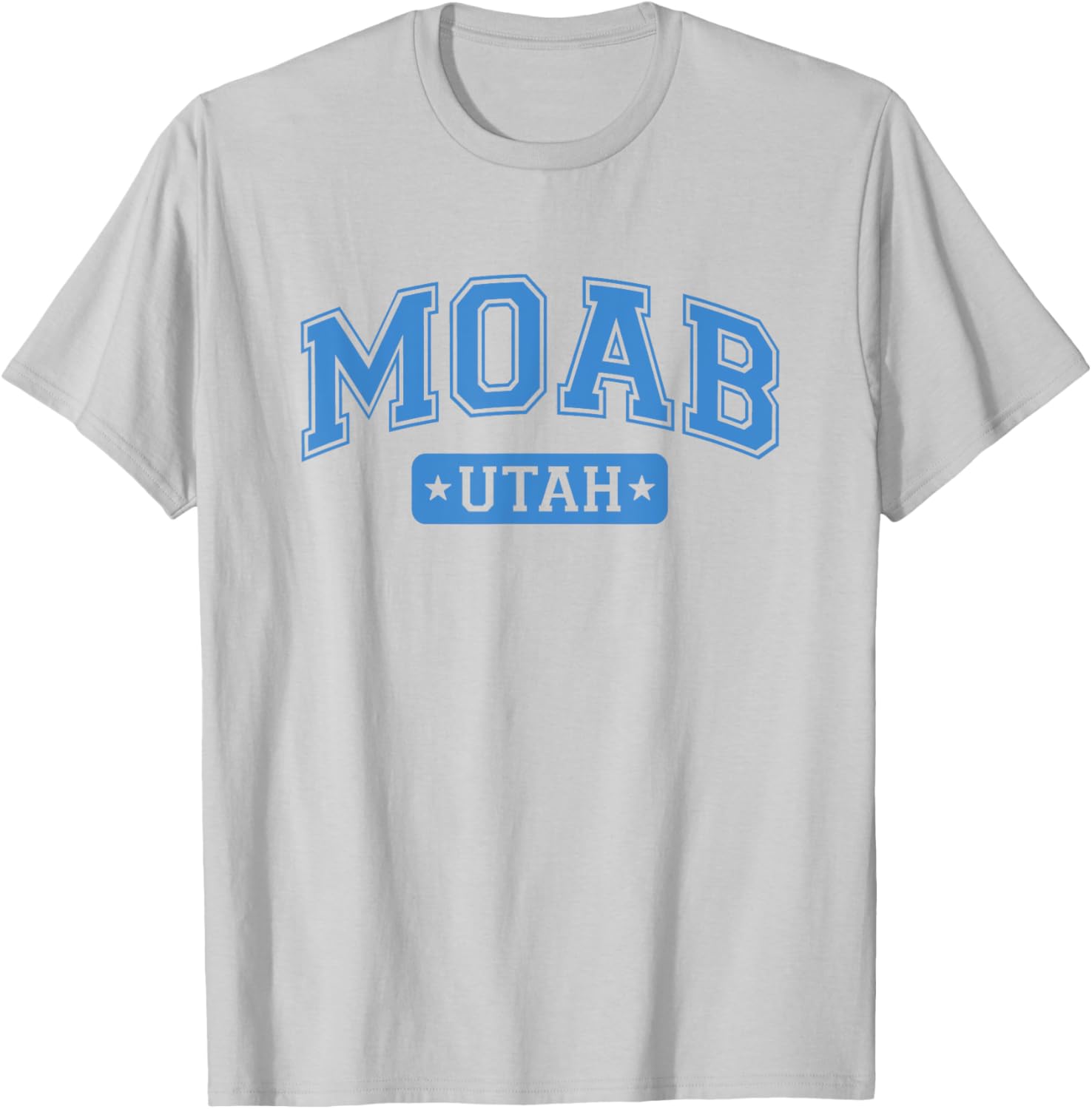 Moab Utah Classic Text Design T-Shirt for Adventure Lovers - 3