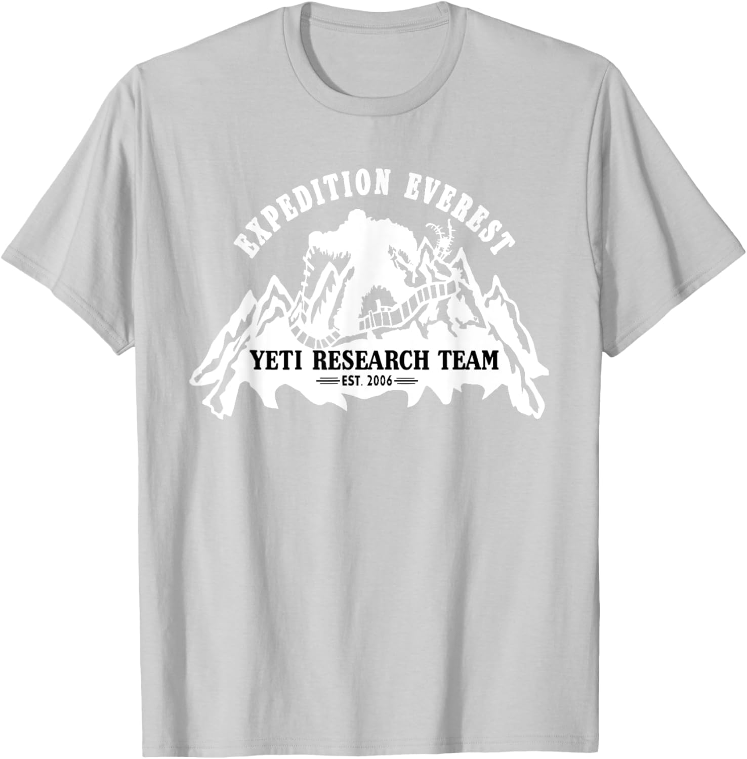 Mountain Lovers Expedition Everest Animal Theme Park Trip T-Shirt - 8