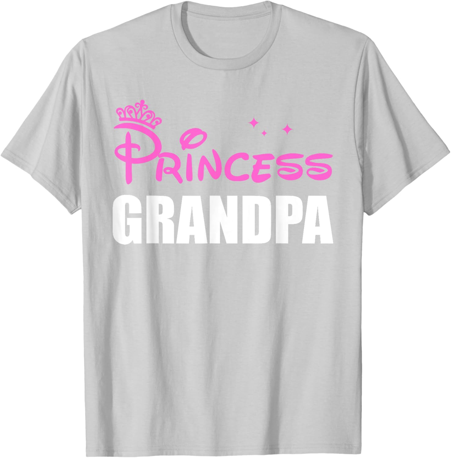 Granddaughter Princess Grandpa T-Shirt for Father's Day Gift - 2