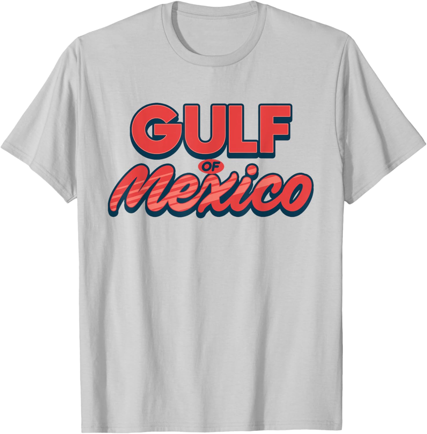 Gulf of Mexico Vintage Beach Vibes T-Shirt for Summer Fun - 2