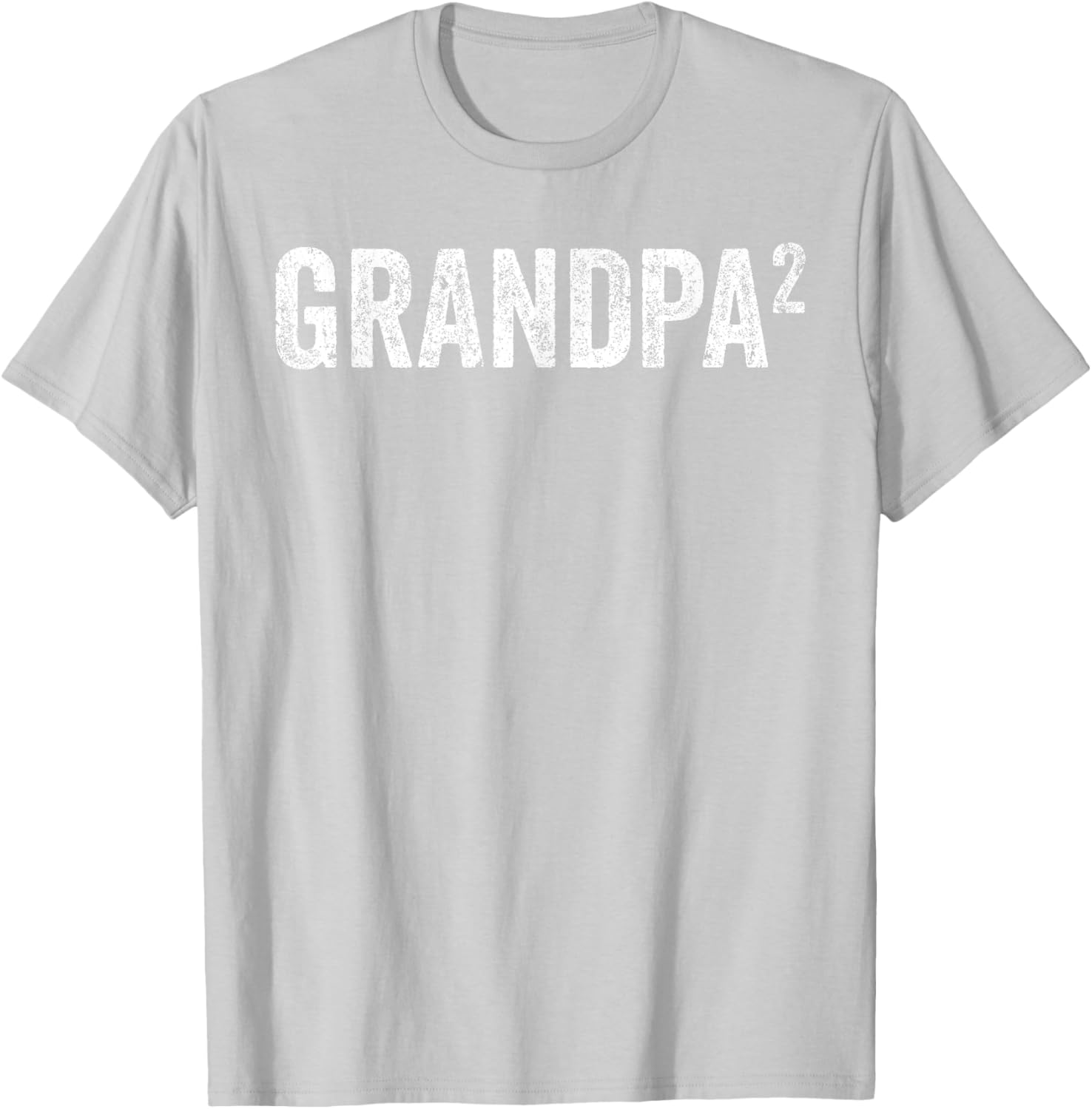 Cute Grandpa of Two Grandkids T-Shirt for Father's Day Gift - 18