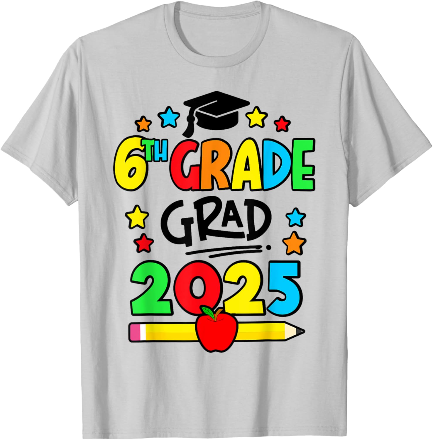 Sixth Grade Graduation T-Shirt 2025 Perfect for Elementary School Celebrations - 14