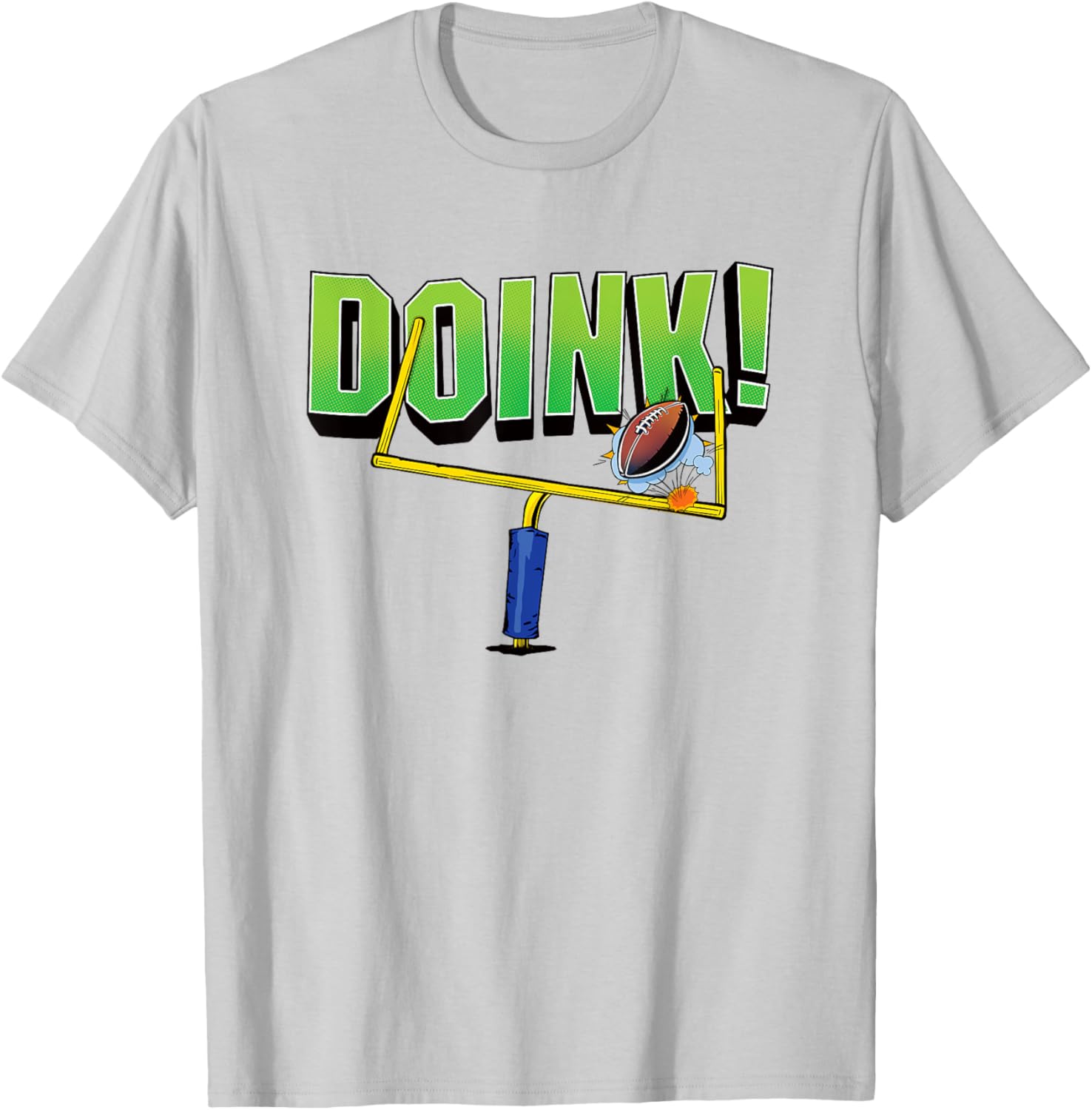 Funny Football Kicker T-Shirt for Fans Who Missed the Field Goal Posts - 25