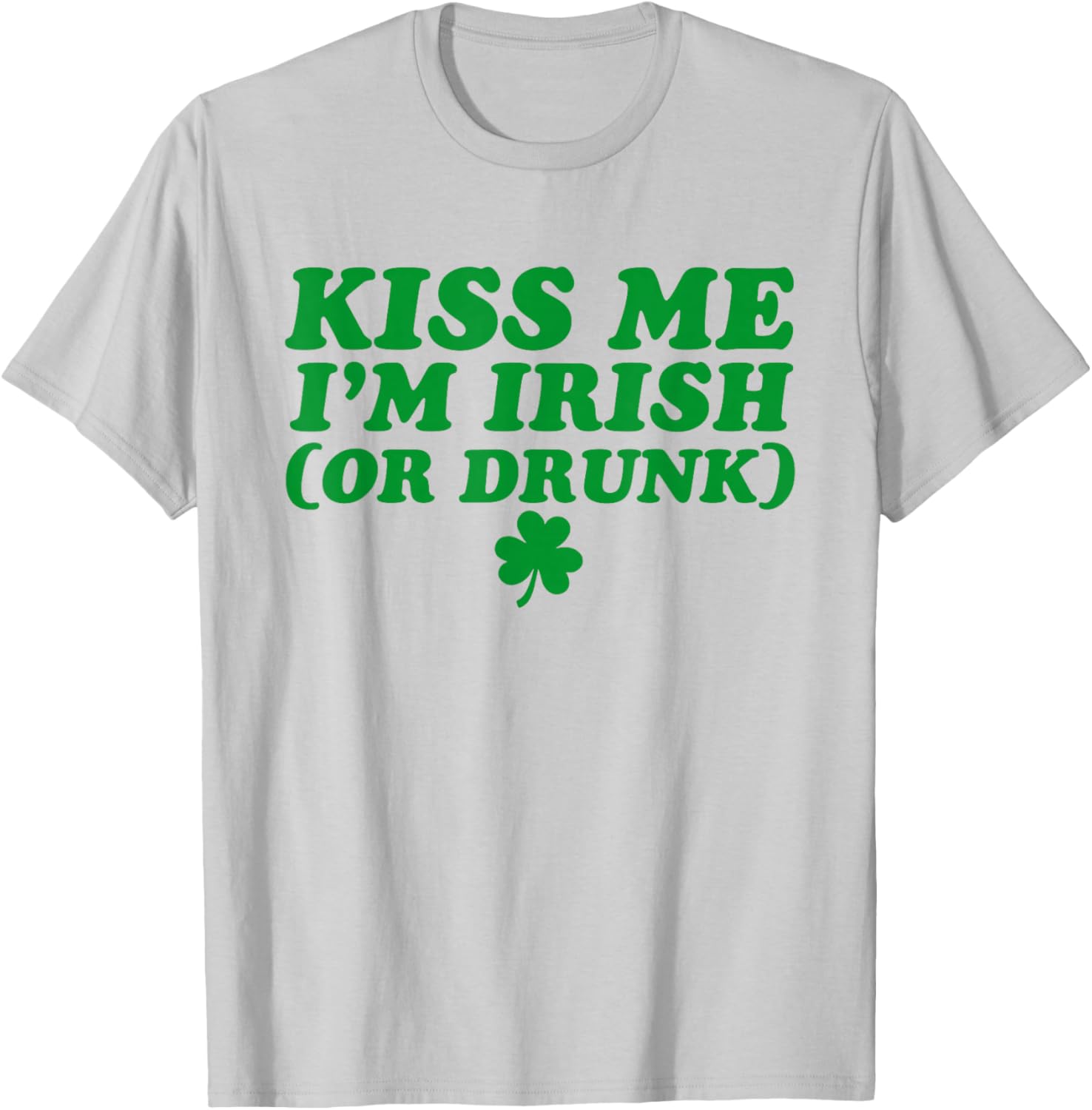 Funny Kiss Me I'm Irish Drinking Beer T-Shirt for St. Patrick's Day - 24