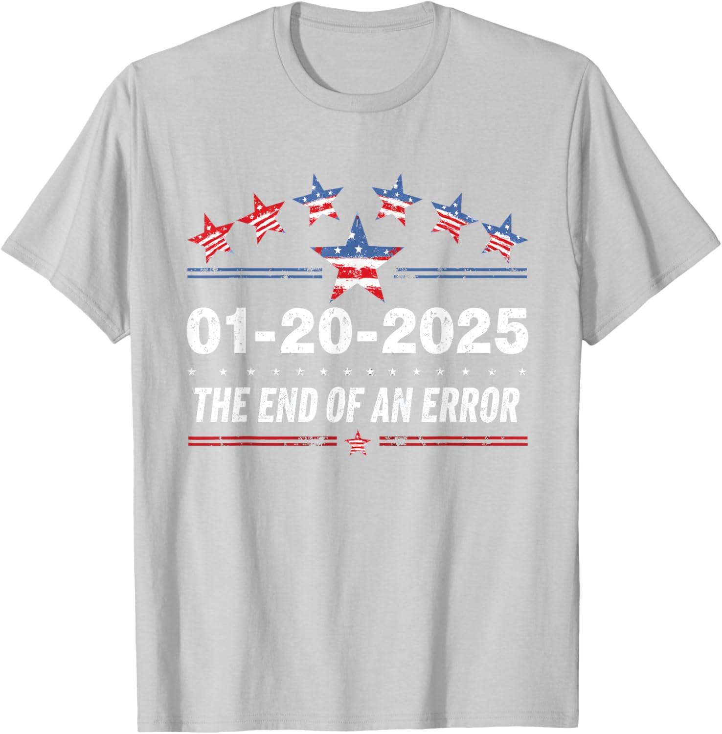 Patriotic Change 2025 Graphic Tee for Adults - Classic Fit, Crew Neck - 11