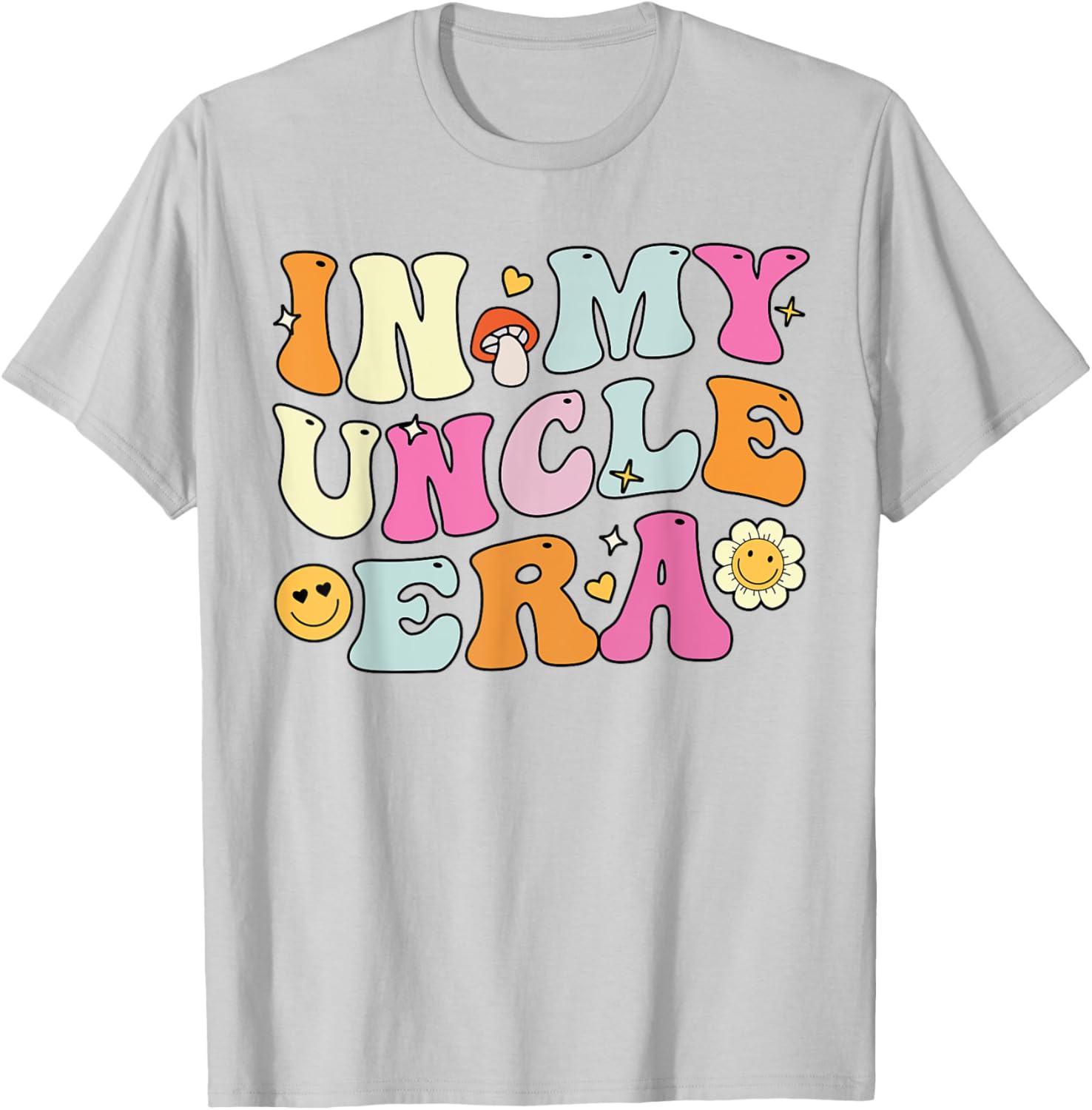 Groovy In My Uncle Era T-Shirt Perfect for Father's Day Fun - 19