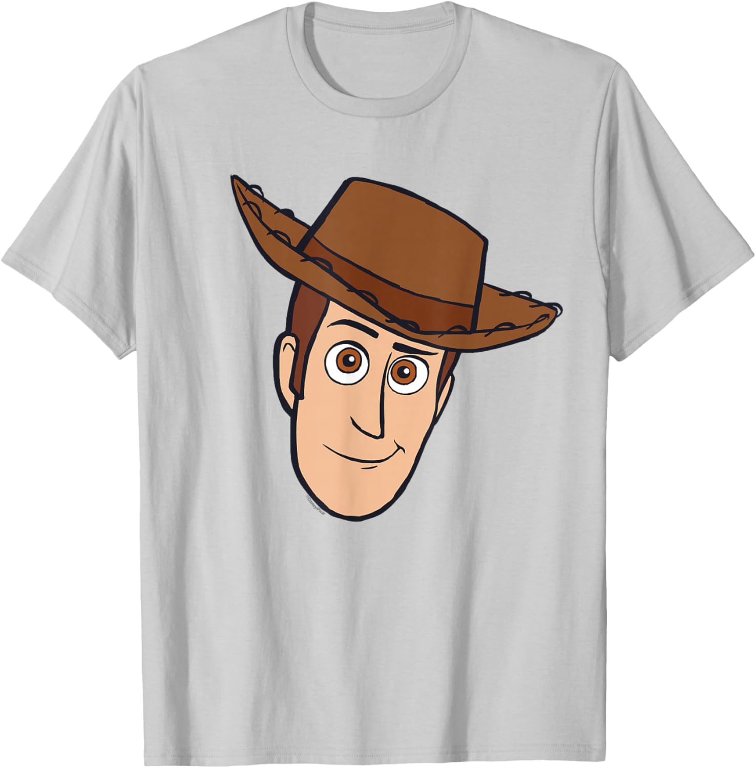 Disney Pixar Toy Story Sheriff Woody Big Face T-Shirt for Kids and Adults - 7