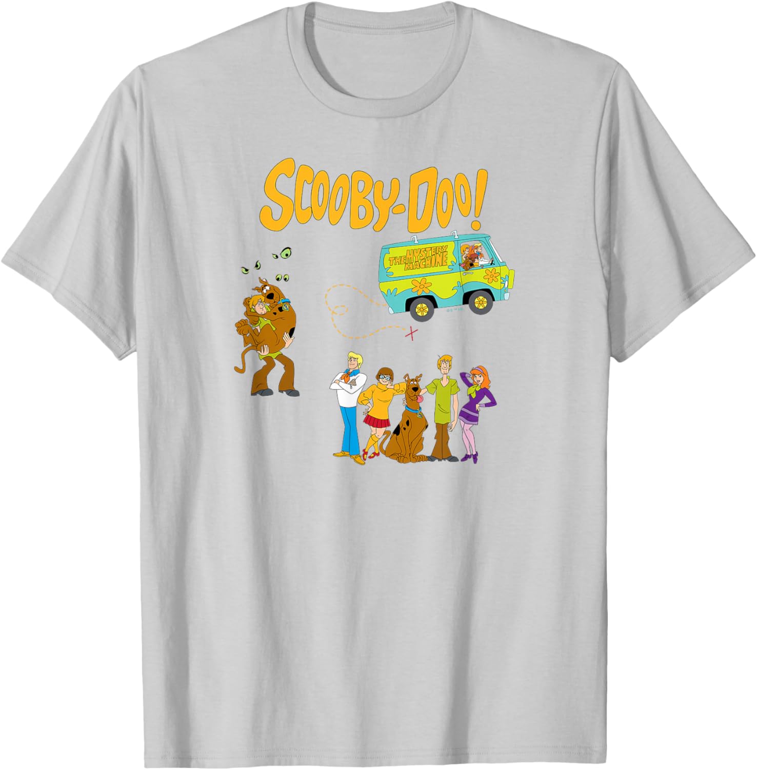 Scooby Doo Gang T-Shirt for Fans of Mystery and Adventure – Fun Apparel - 17