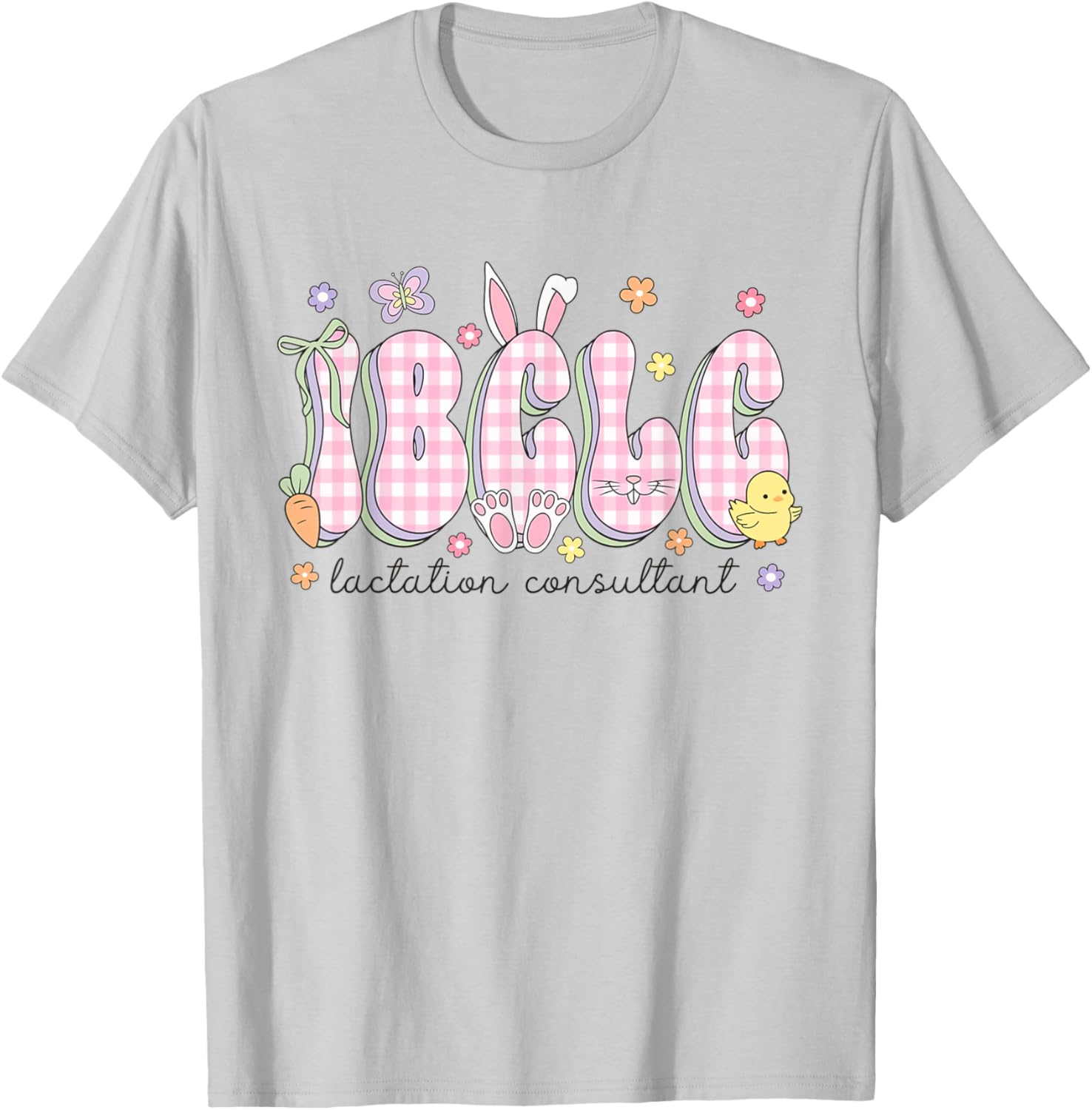 IBCLC Lactation Consultant Easter T-Shirt for Breastfeeding Education - 5