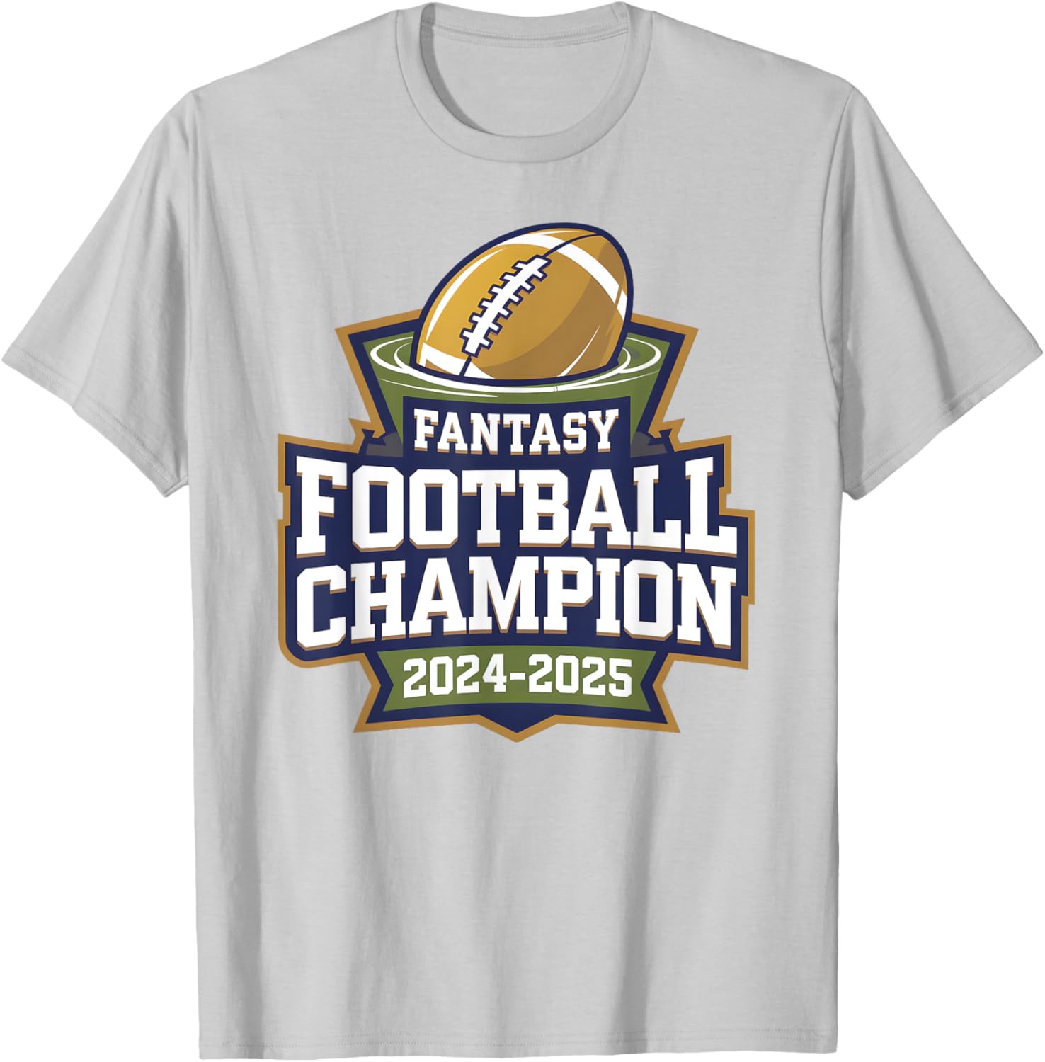 Fantasy Football Champion T-Shirt for Men and Boys 2024-2025 - 17