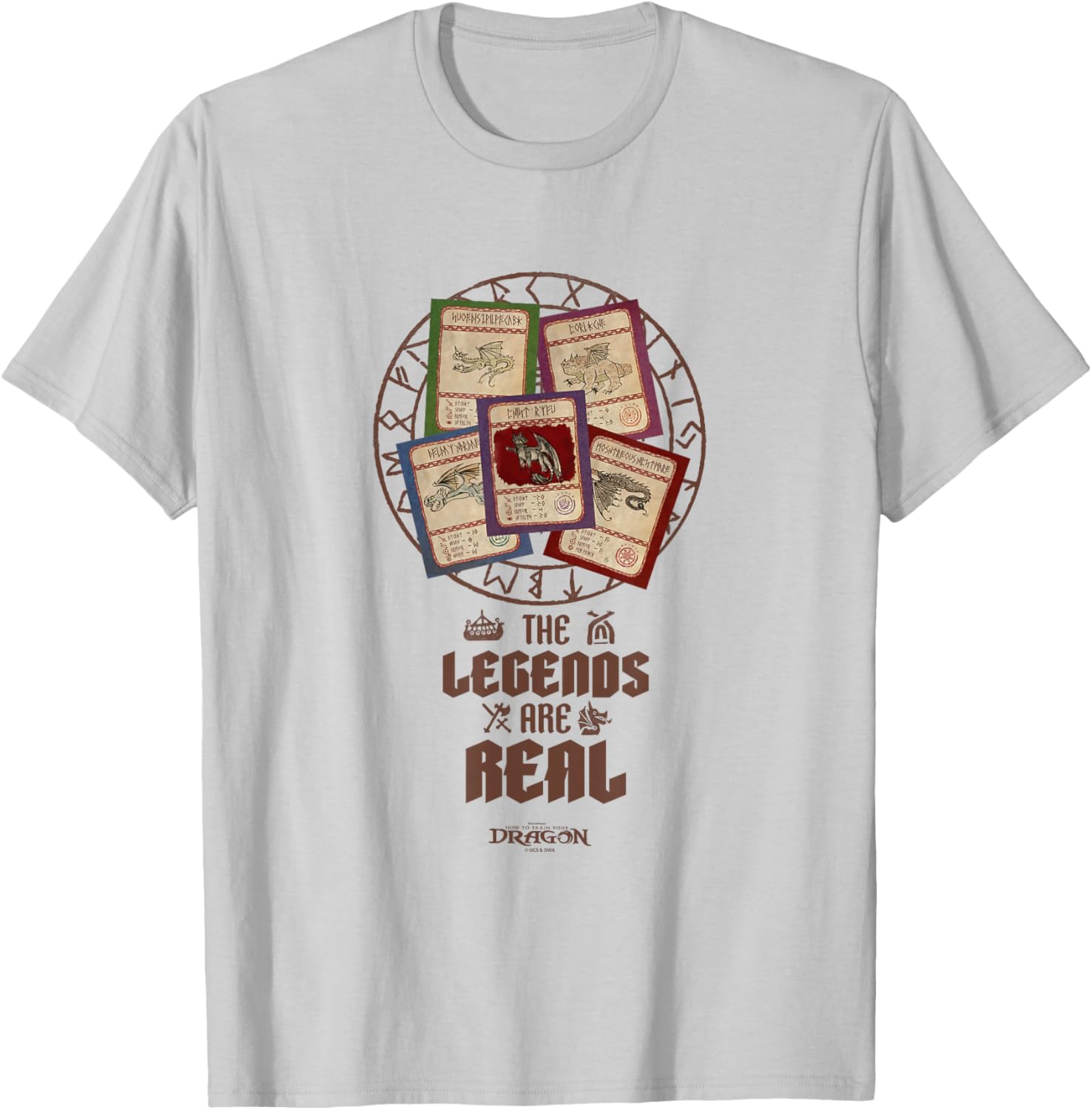 DreamWorks Dragons Legends Are Real Graphic T-Shirt for Fans and Collectors - 4