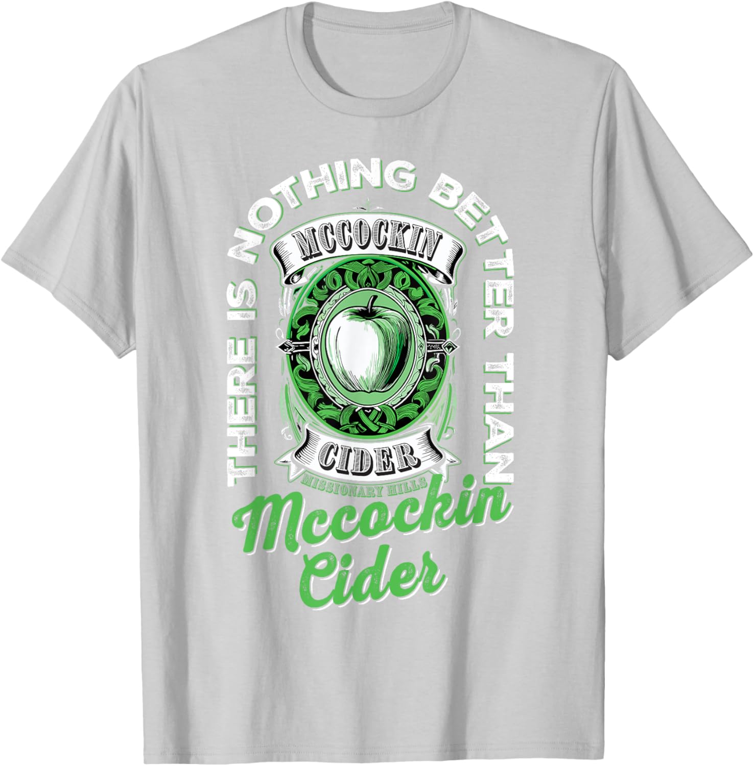 Mccockin Cider Missionary Hills T-Shirt for Fun and Casual Wear - 2