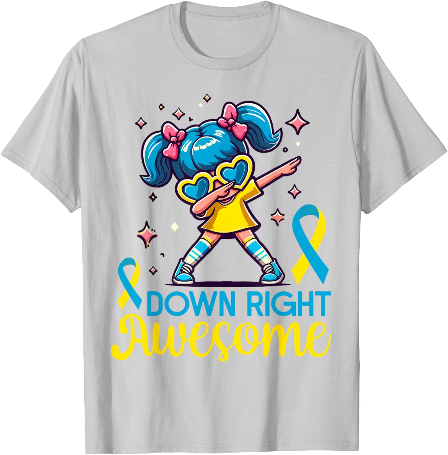 Down Syndrome Awareness Day Awesome Girls Women's T-Shirt for Support - 13