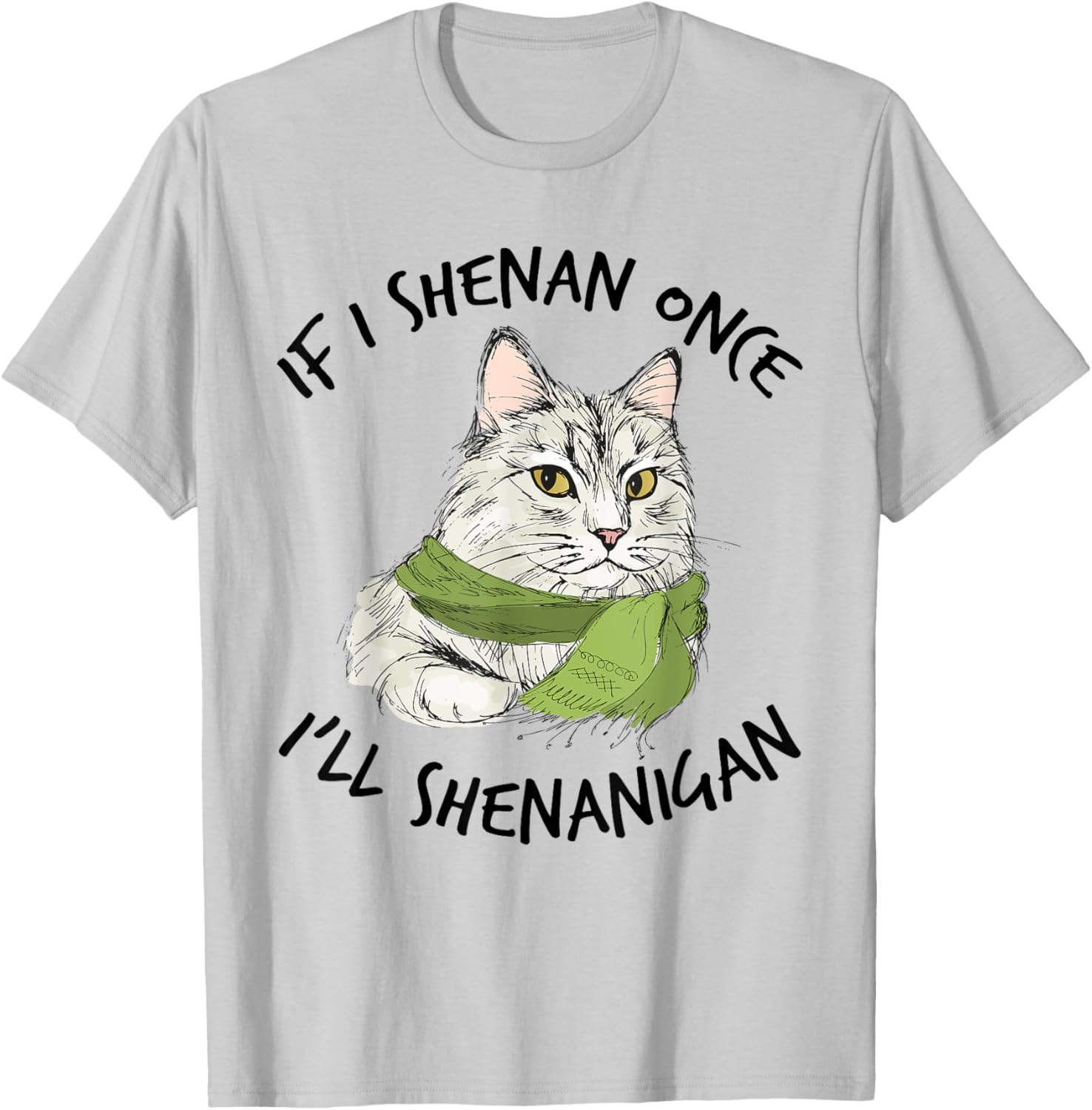Funny Shenanigan Cat T-Shirt Perfect for Cat Lovers and Laughs - 11