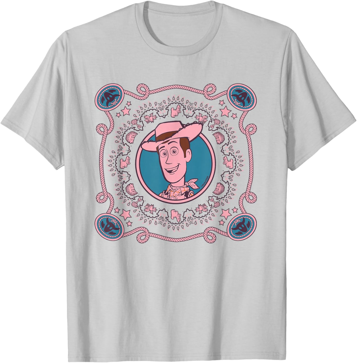 Disney Pixar Toy Story Sheriff Woody Western T-Shirt for Fans - 12