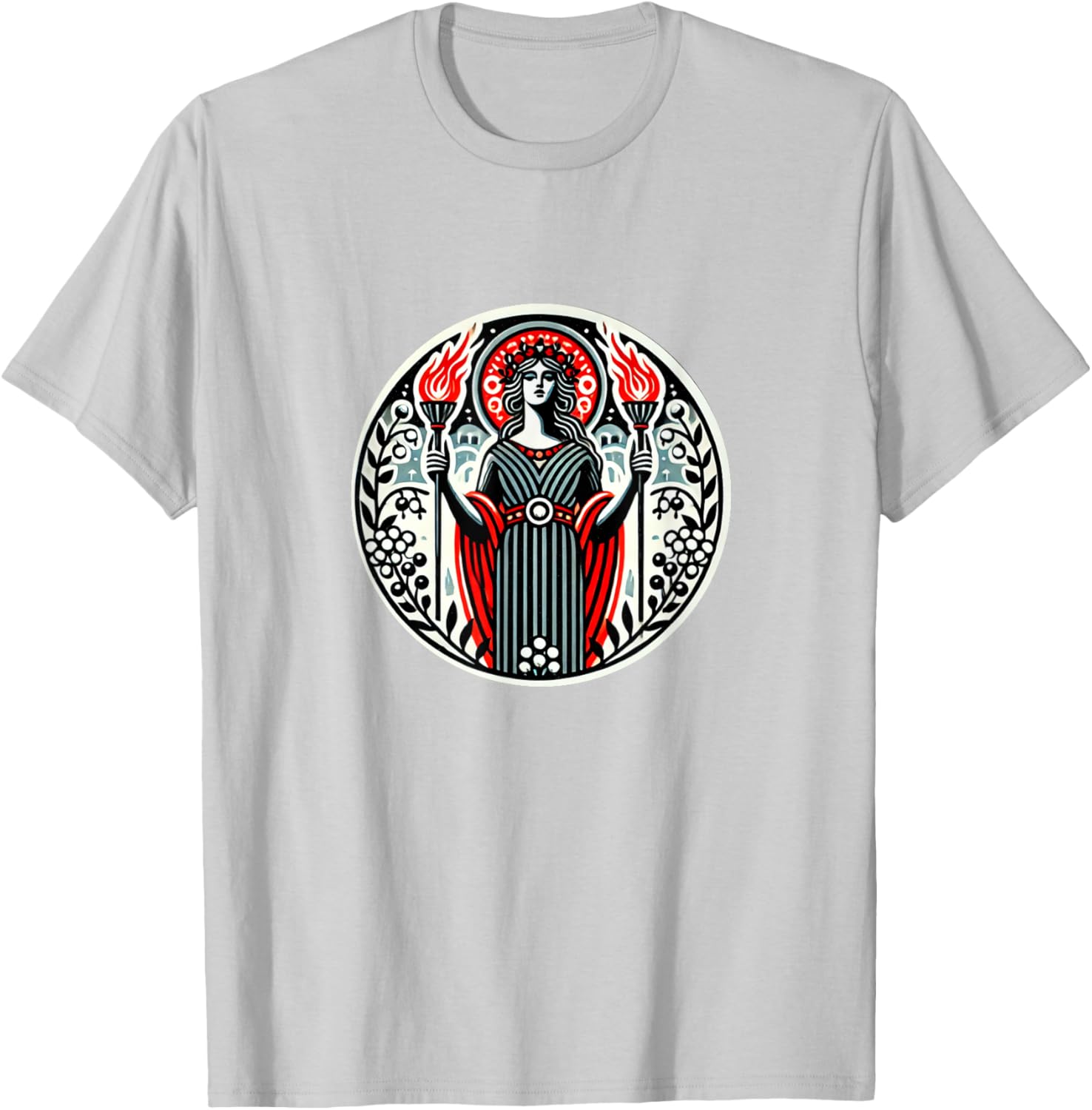 Hecate Goddess Illustration Crone T-Shirt for Unique Style Lovers - 17