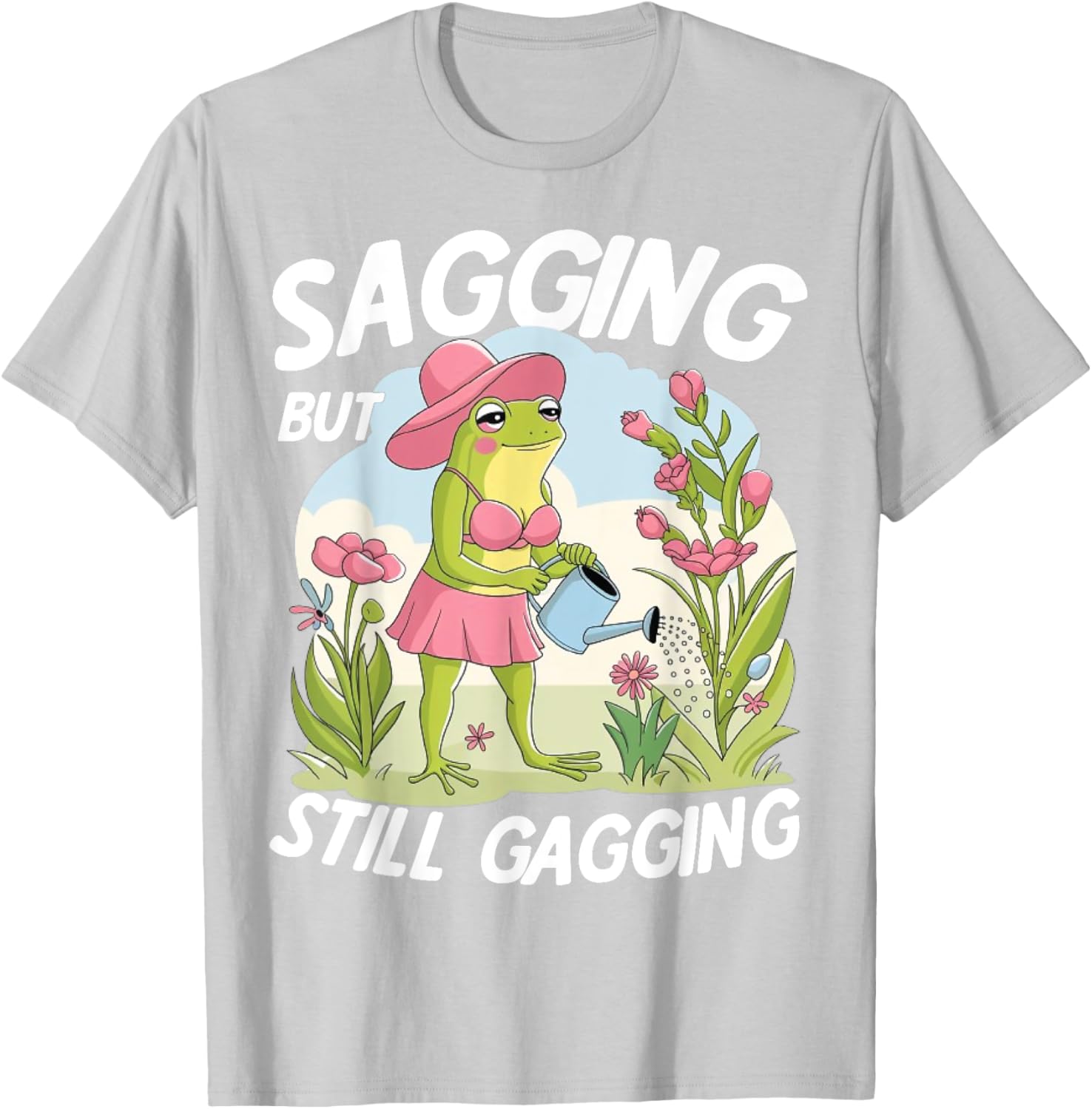 Funny Frog Meme T-Shirt for Gagging Humor Lovers - Stylish and Comfy Apparel - 27