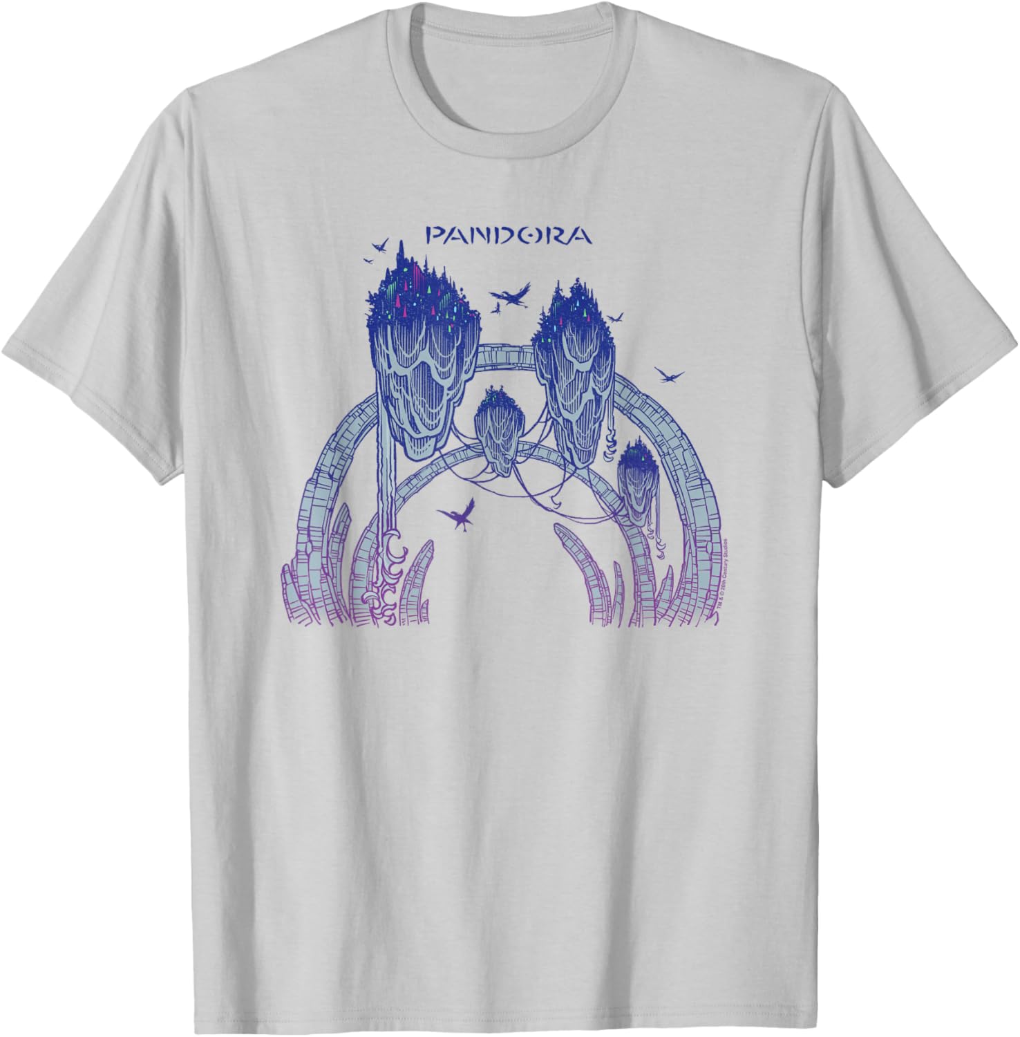 Vintage Avatar Hallelujah Mountains Landscape T-Shirt for Nature Lovers - 5