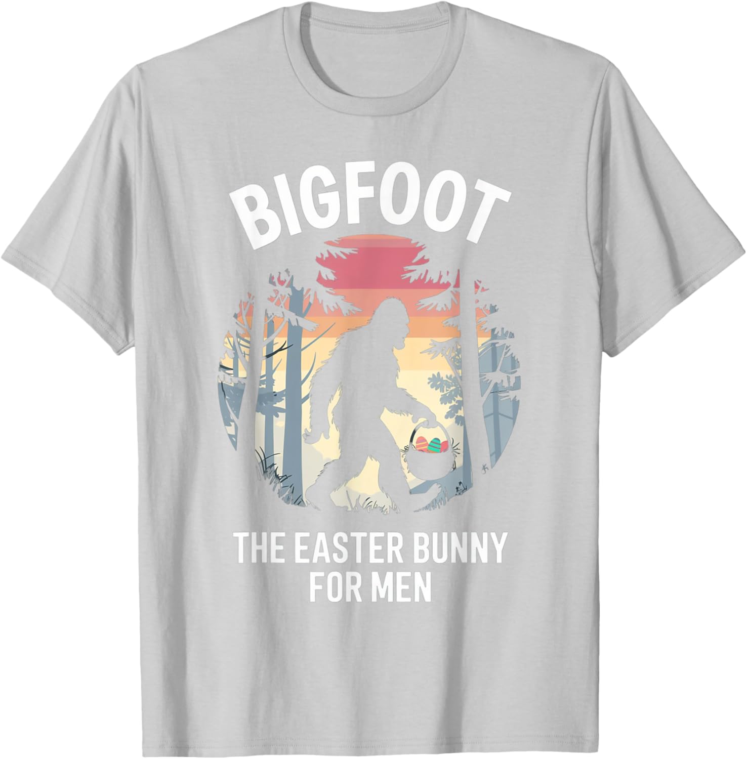 Funny Bigfoot Easter Bunny T-Shirt for Unique Holiday Style - 14