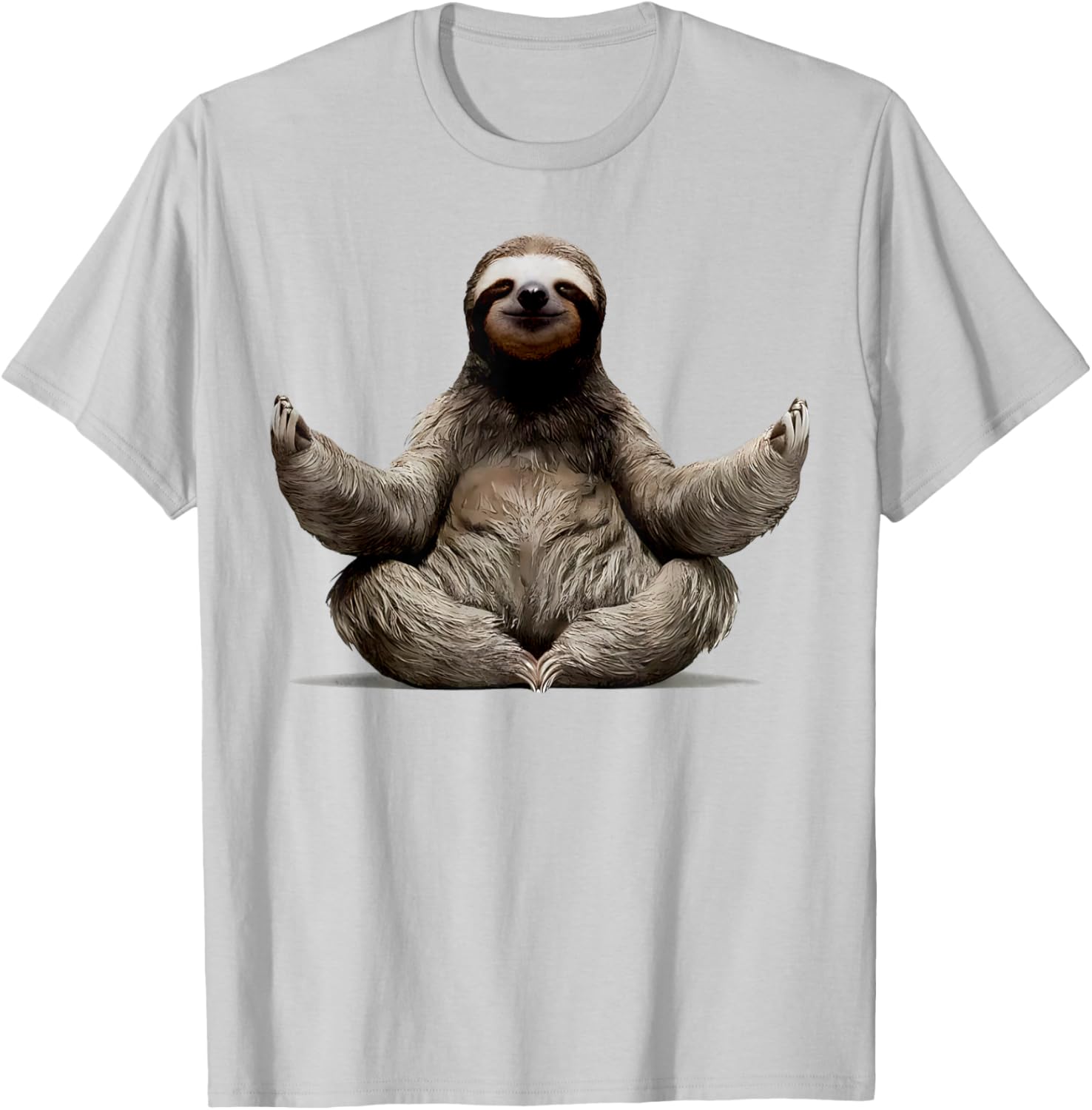 Sloth Yoga Namaste T-Shirt for Men and Women - Zen Buddha Meditation Wear - 22