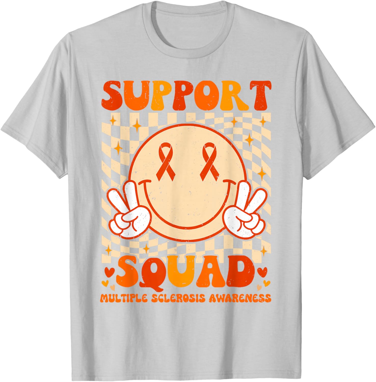 Motivation Support Multiple Sclerosis Awareness T-Shirt for MS Warriors - 2