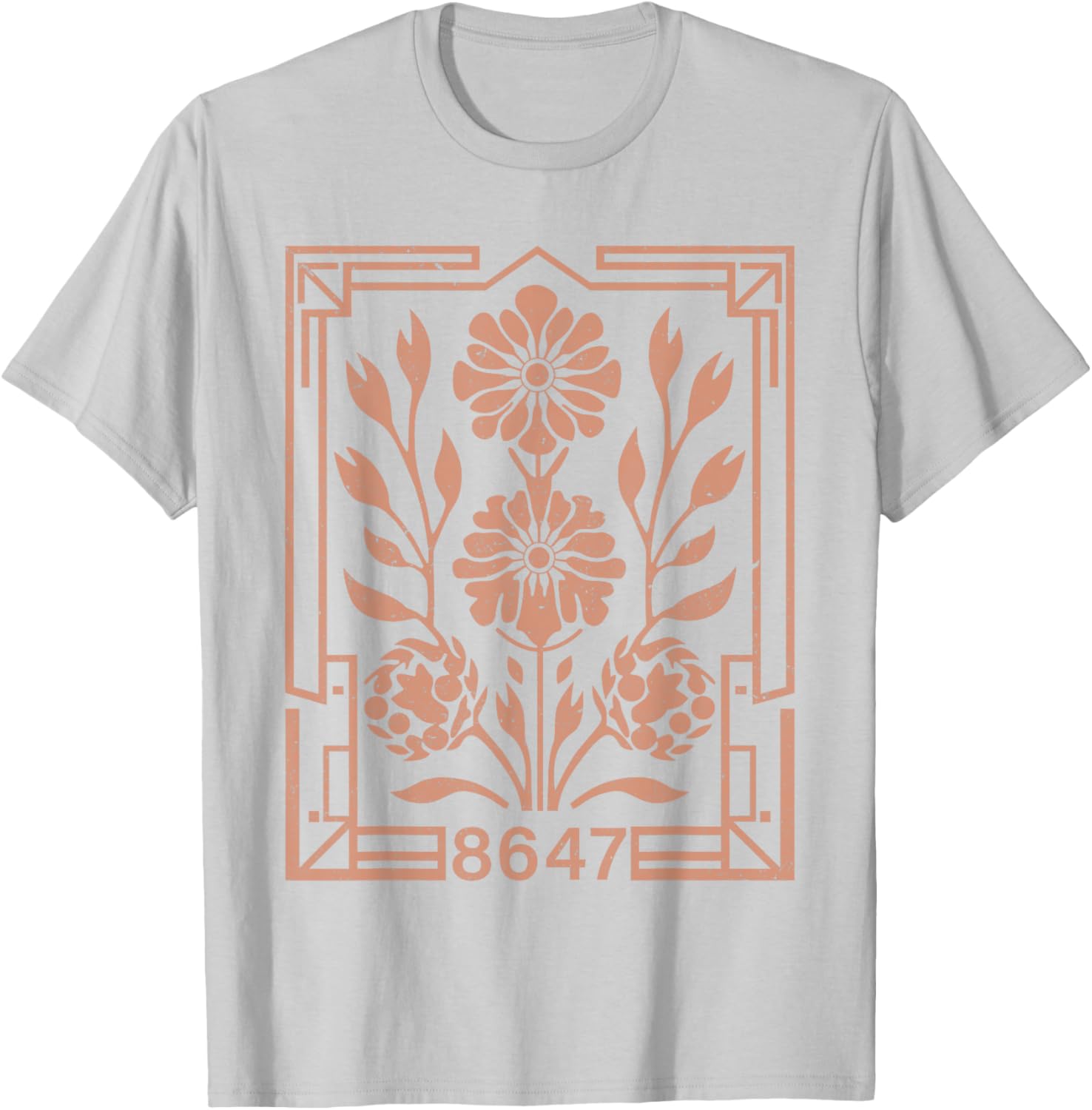 Floral Boho Anti Trump T-Shirt 8647 Stylish Casual Wear for All Occasions - 7